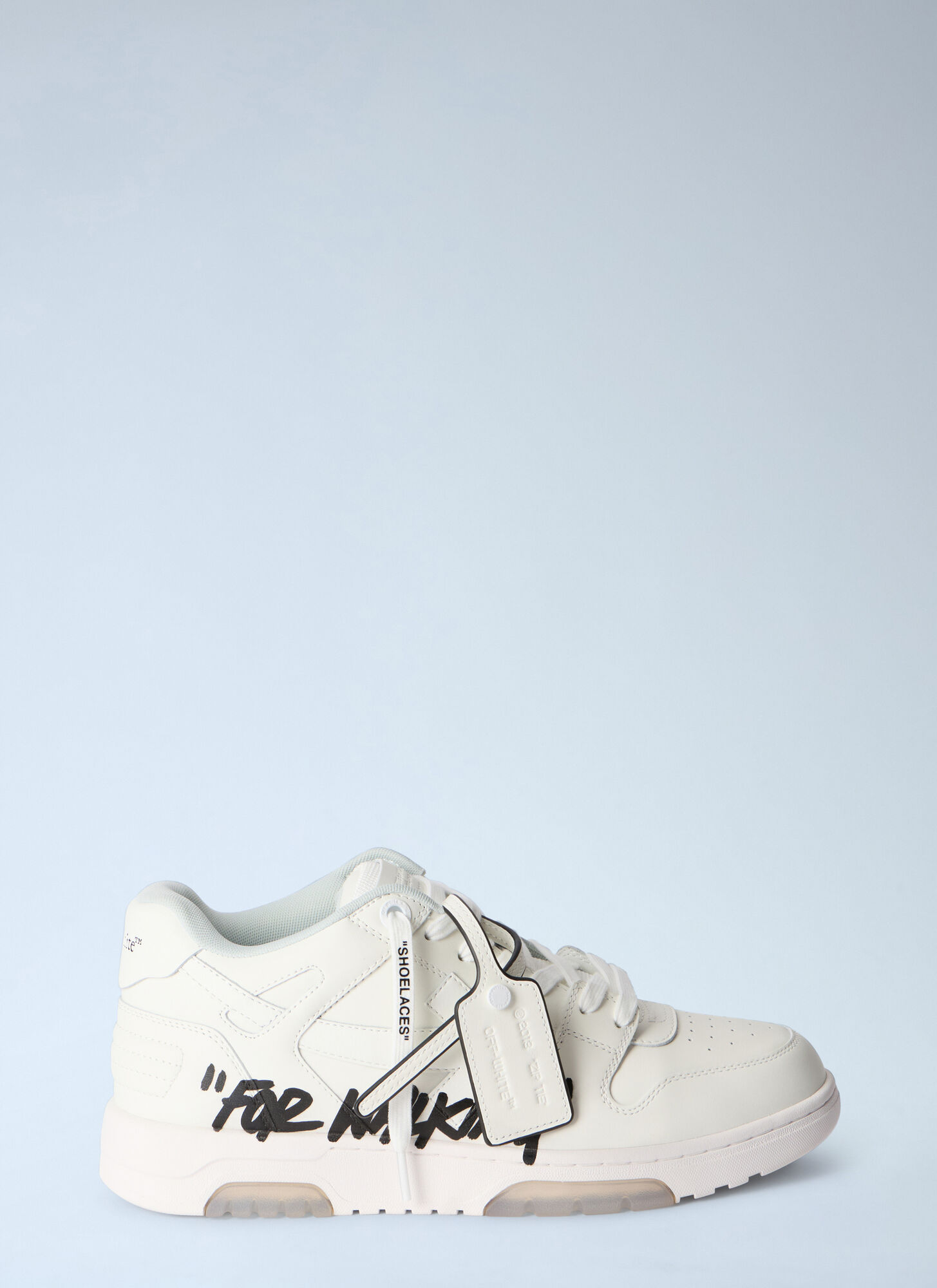 Off-White Men's White Off- Out Of Office For Walking Sneakers - Man Sneakers Eu - 45