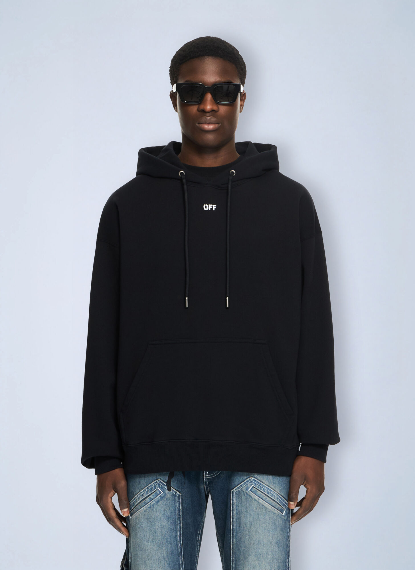 Off-White 3D Spray Arrow Skate Hoodie - Mann Sweatshirts Black L - Immagine 1