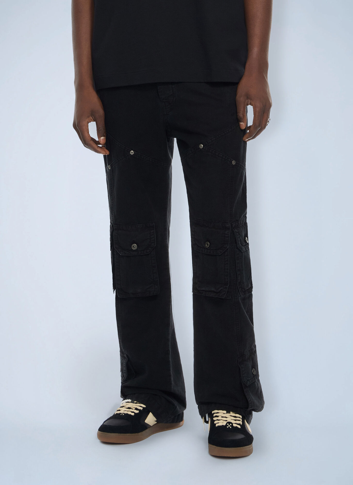 Off-White Owr Gd Cot Multipkt Relax Pant - Man Pants Black It - 50