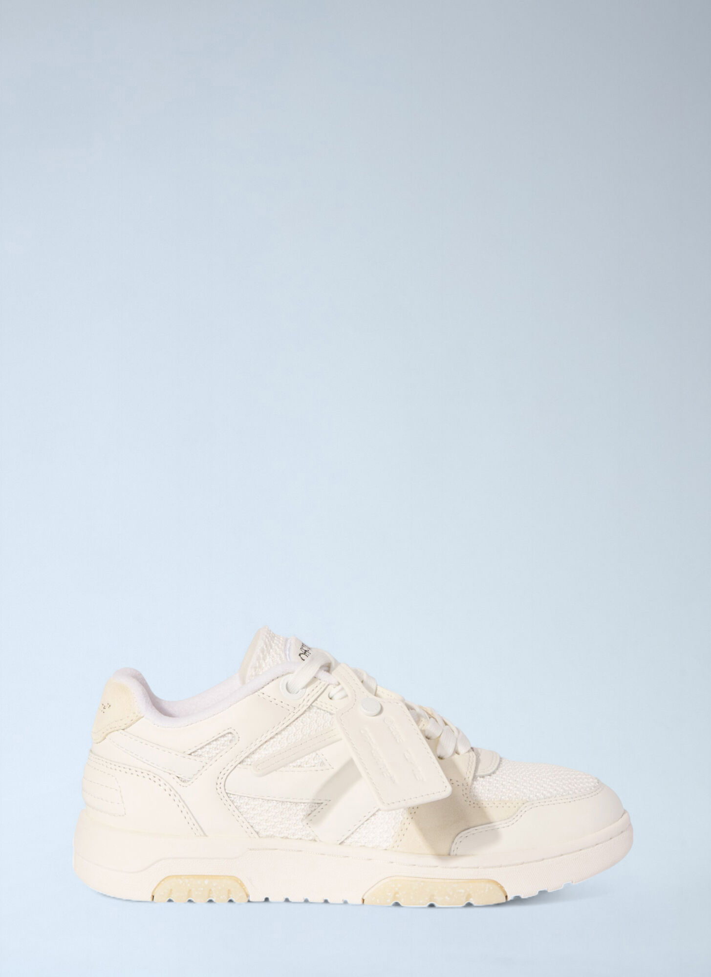 Off White Women's OOO Slim Eco-conscious Sneakers - White/Cream - Size 5 (38) - Image 1