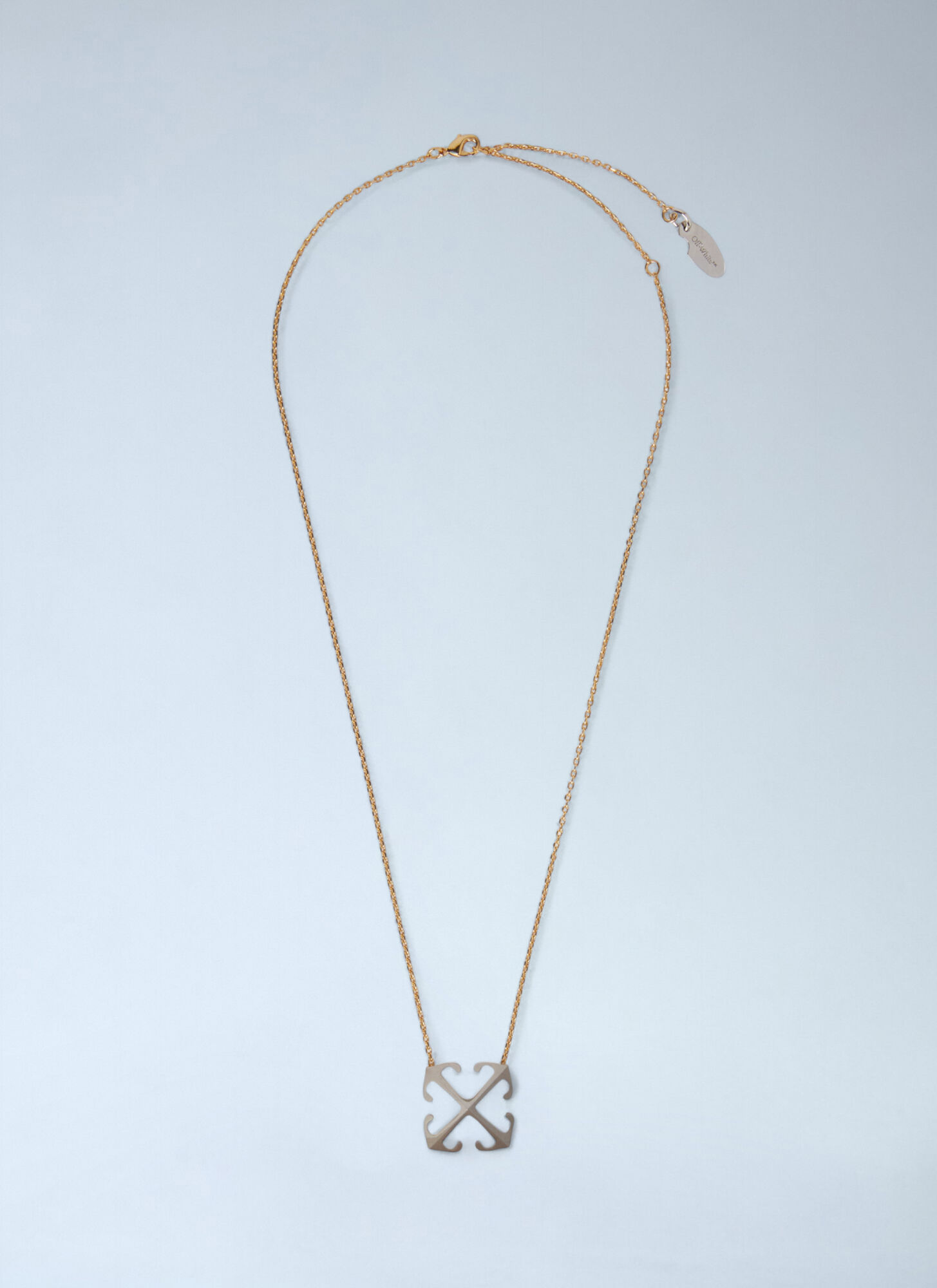 Off-white Arrow Pendant Necklace