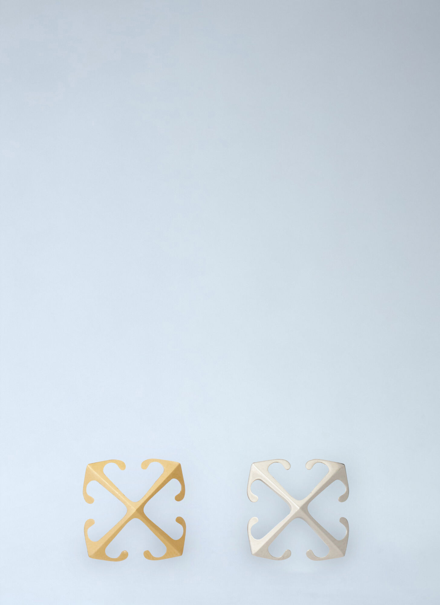 Off-white Mini Arrow Earrings