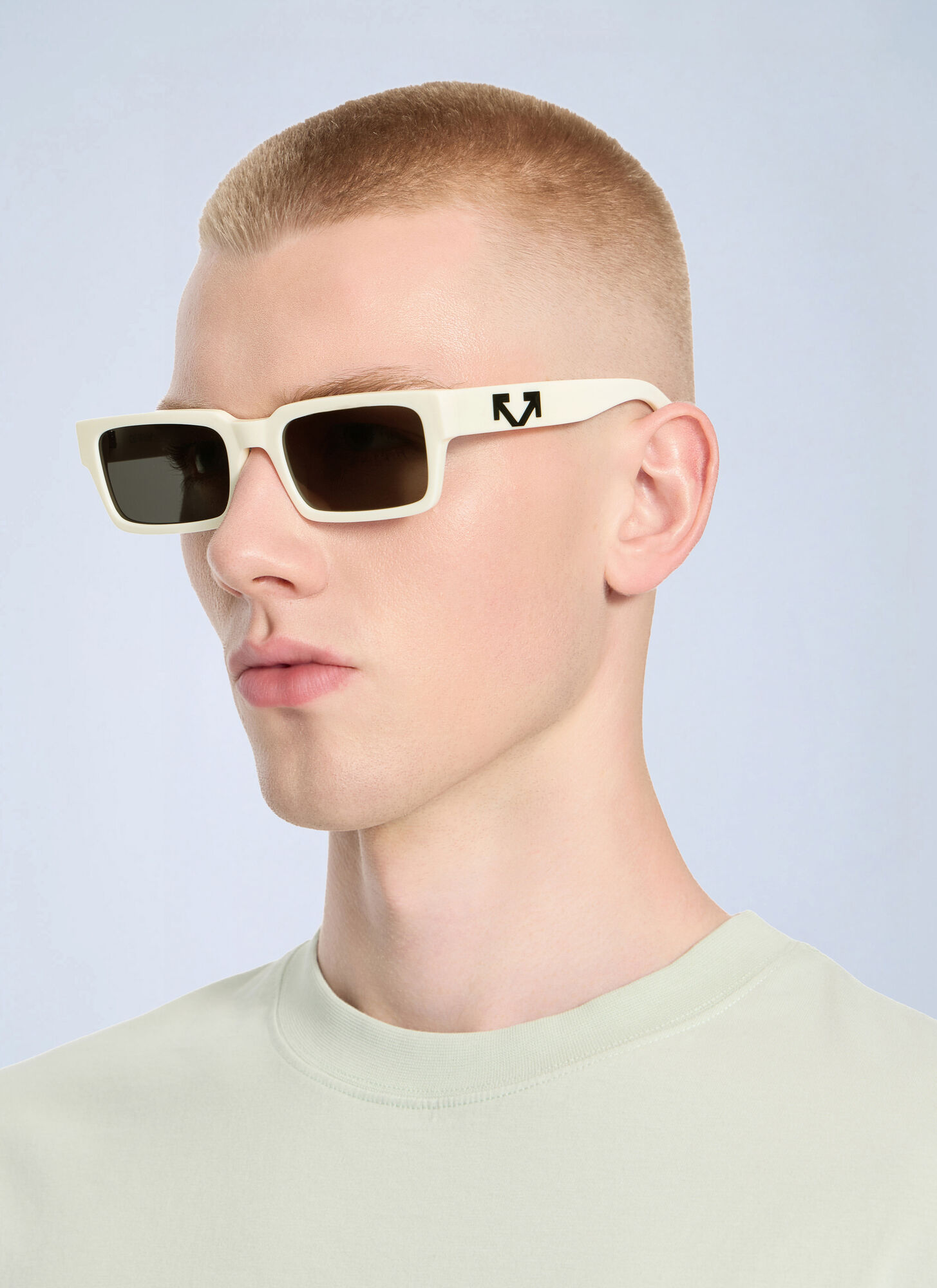 Off-White Huntington Smoke Lens Sunglasses - Sunglasses Black One Size