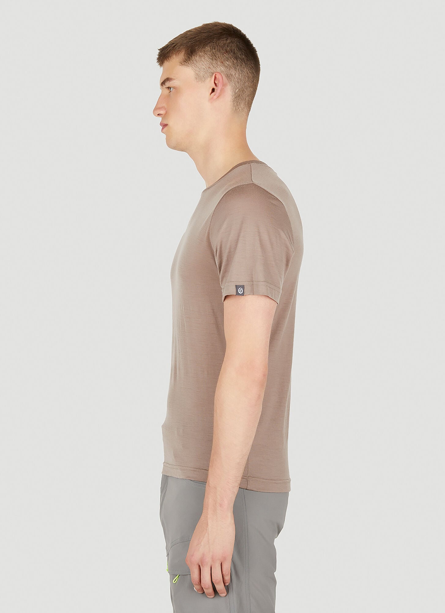  Ostrya Ostrya Koroc Merino Trail Tee - Mann T-shirts Brown M 