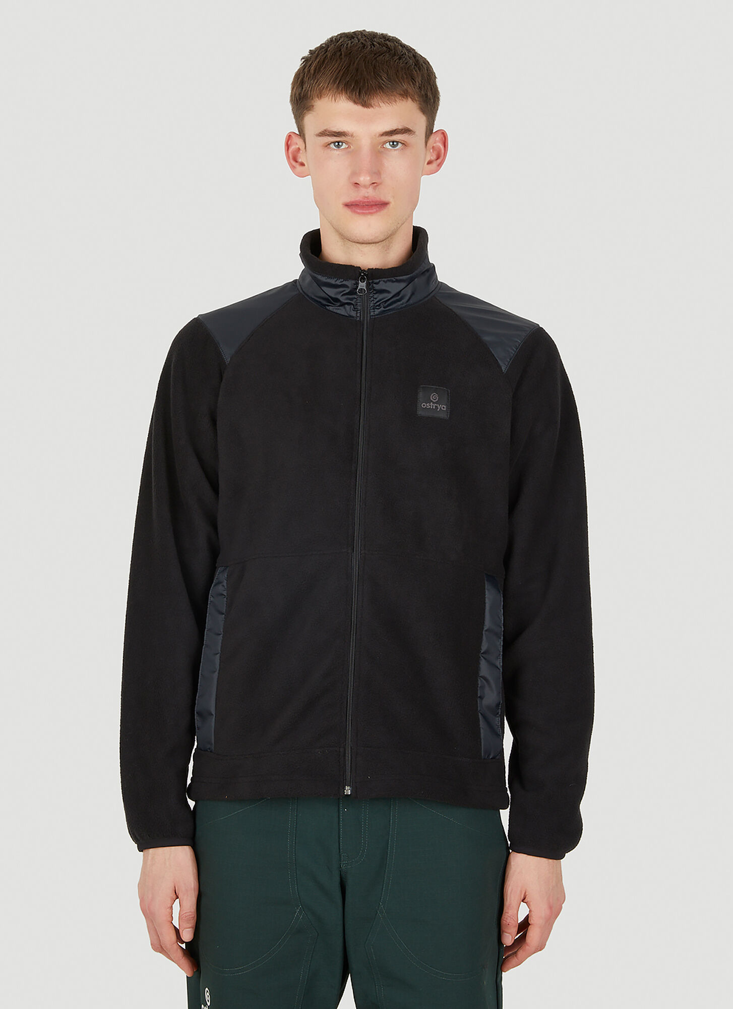Ostrya Uomo Nero - Surplus Fleece Jacket, Size: S - Immagine 1