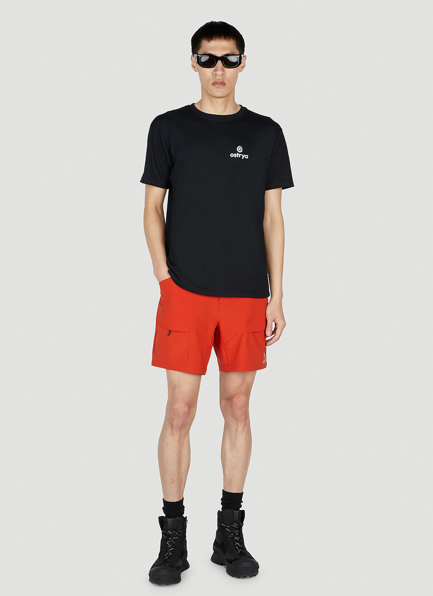  Ostrya Ostrya Core Logo Equi T-shirt - Mann T-shirts Black M 