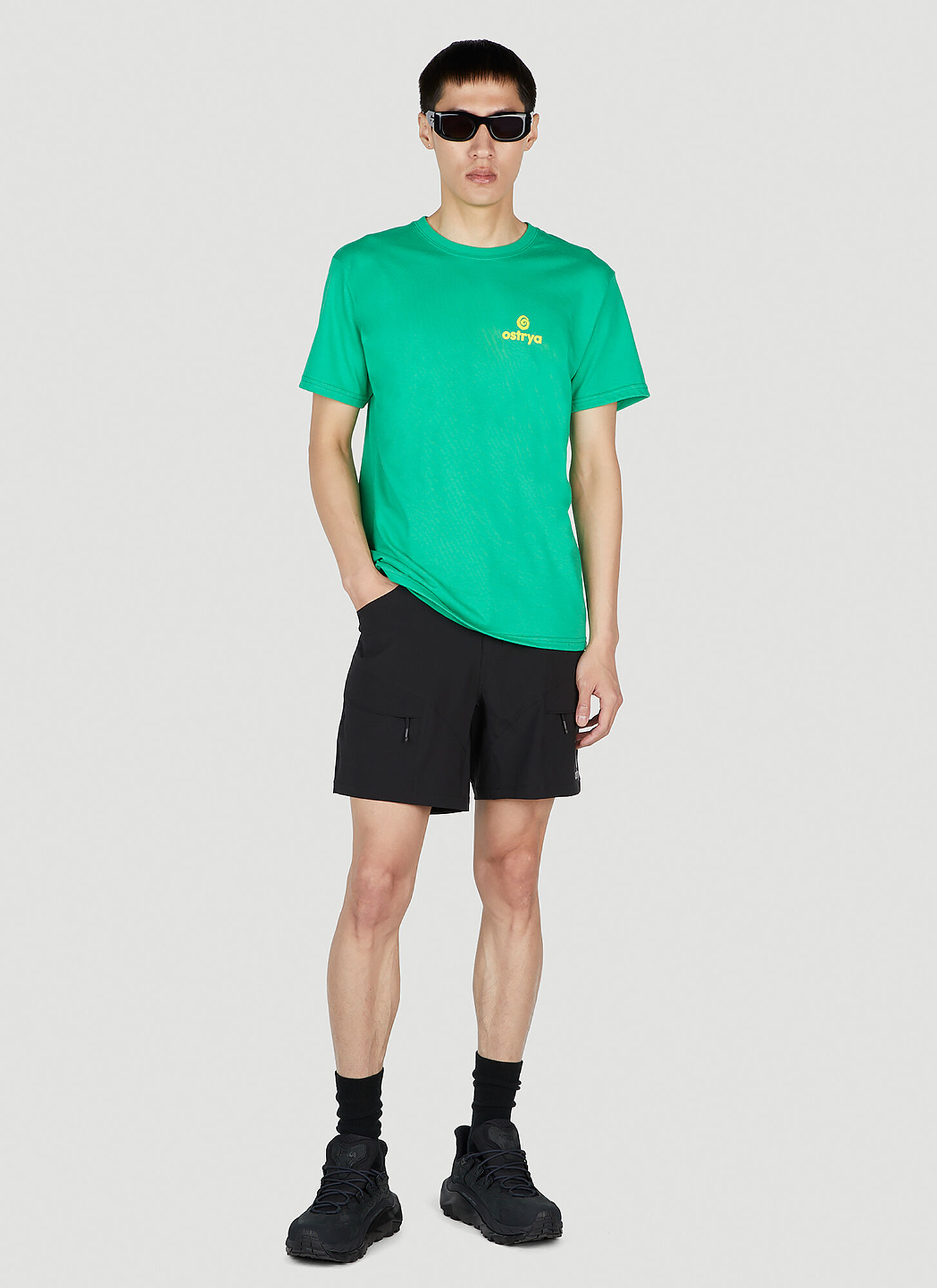  Ostrya Ostrya Core Logo Equi T-shirt - Man T-shirts Green M 