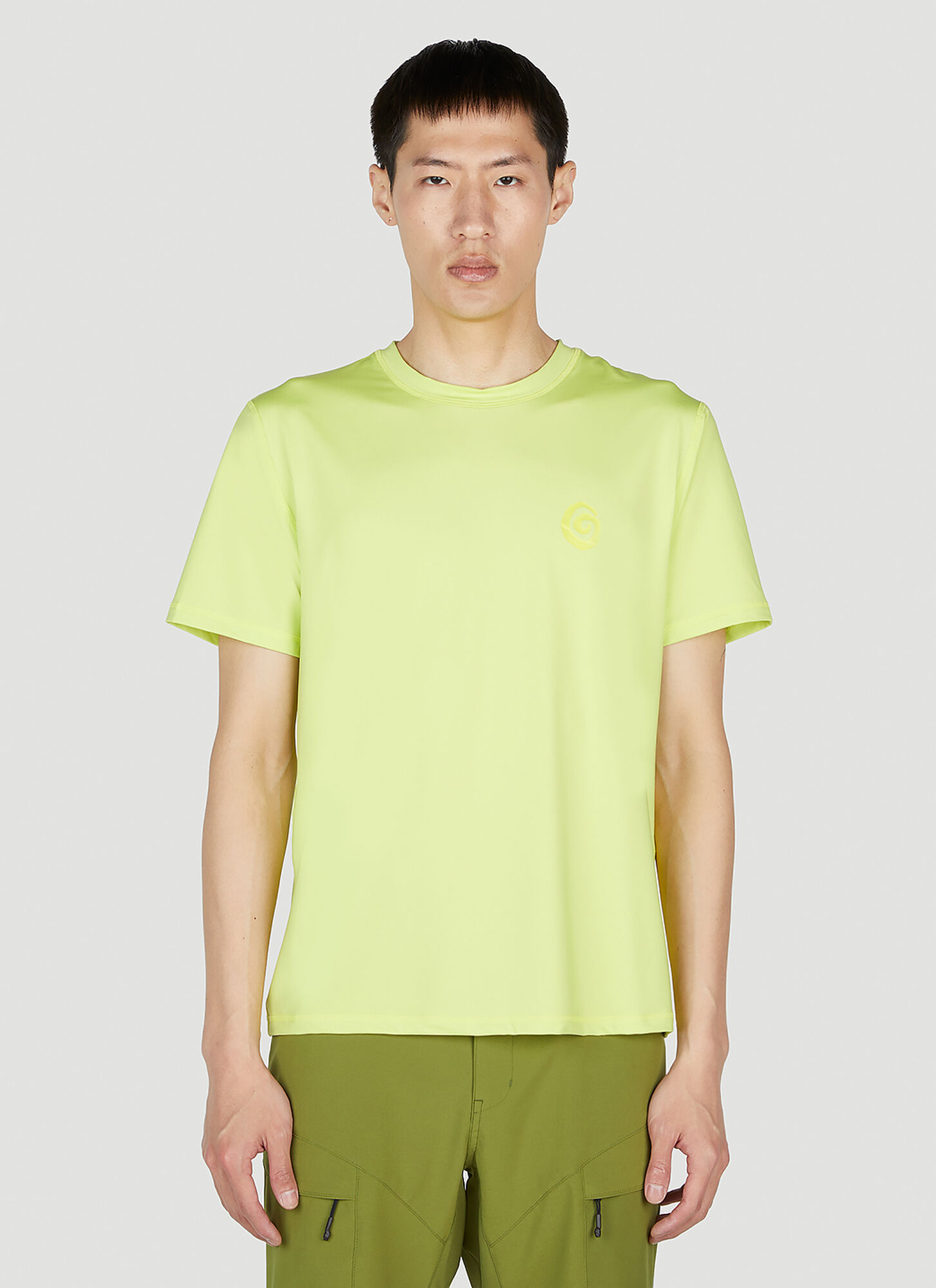 Ostrya Sidecar Pique Active T-shirt - Man T-shirts Green Xl