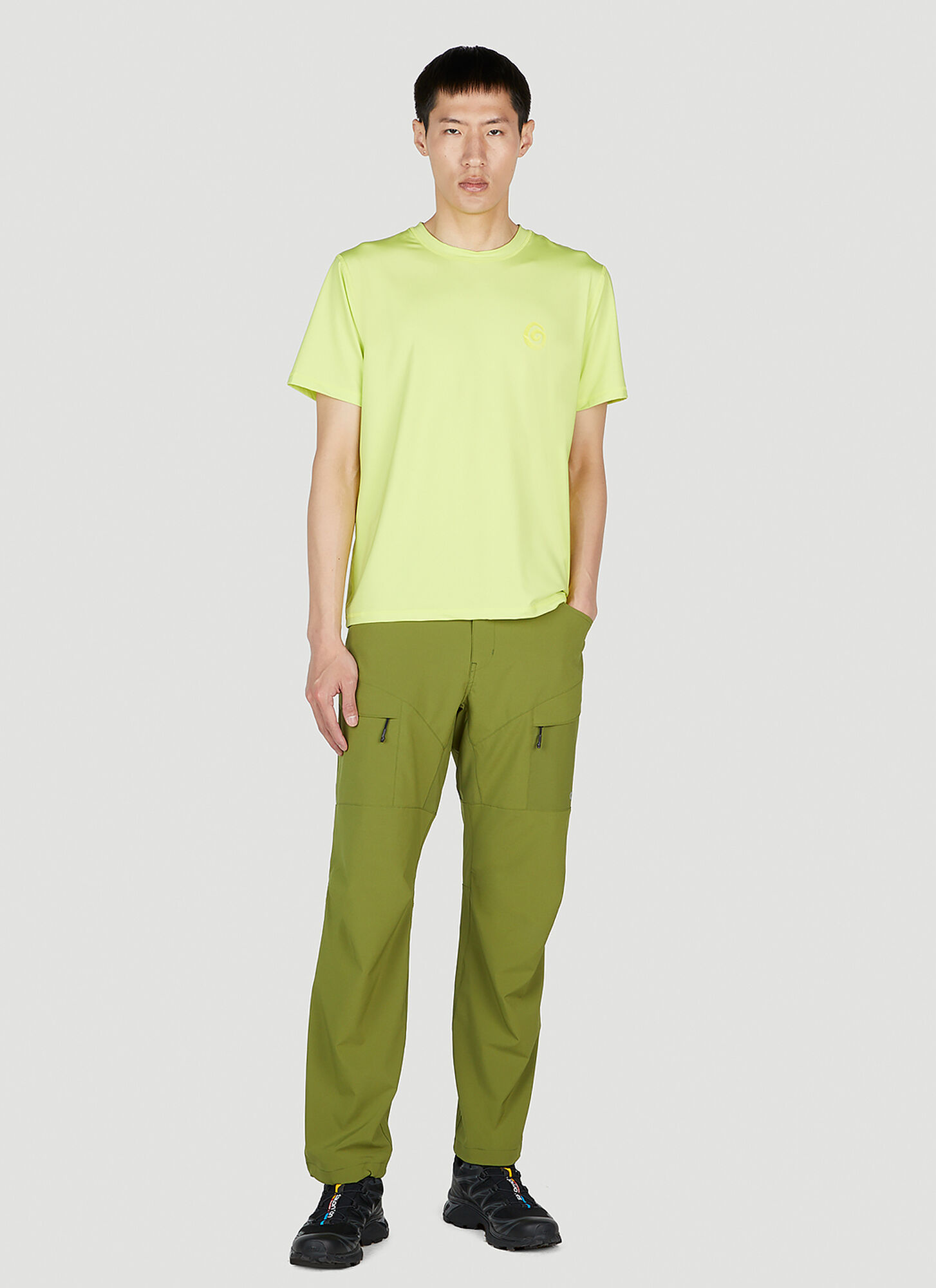  Ostrya Ostrya Sidecar Pique Active T-shirt - Mann T-shirts Green M 
