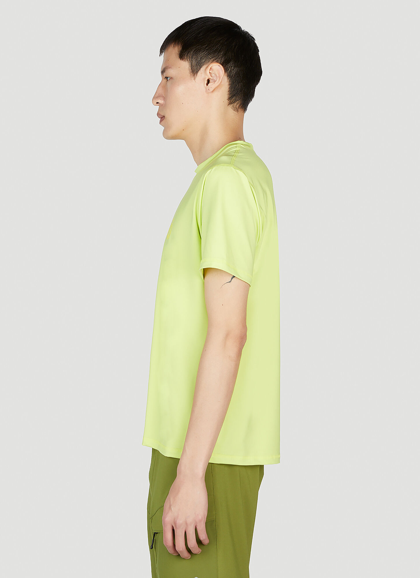  Ostrya Ostrya Sidecar Pique Active T-shirt - Mann T-shirts Green M 