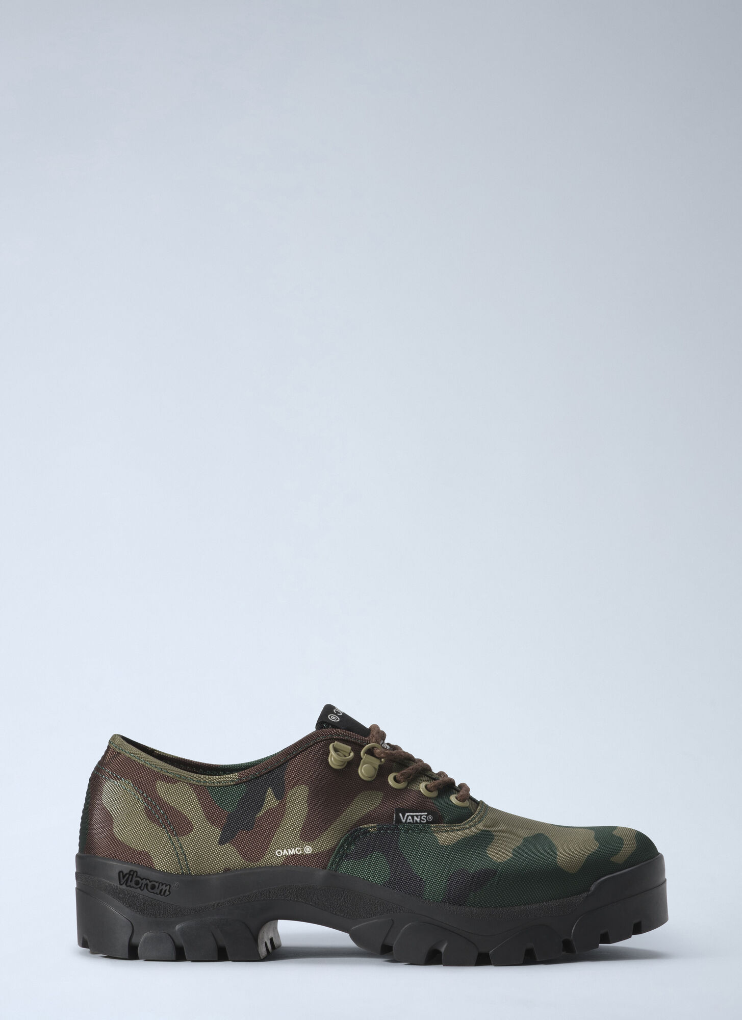 Otw By Vans X Oamc Men's Green Authentic Oxford Sneakers - Man Sneakers Us - 10
