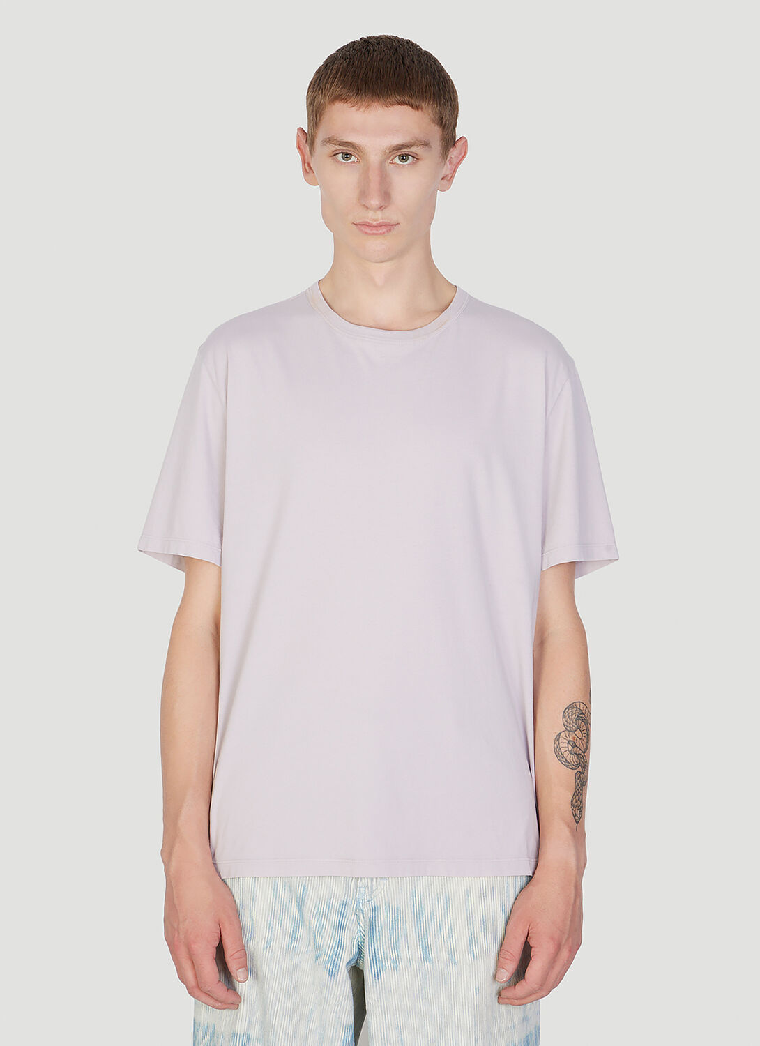 Shop Our Legacy New Box T-shirt In Lilac