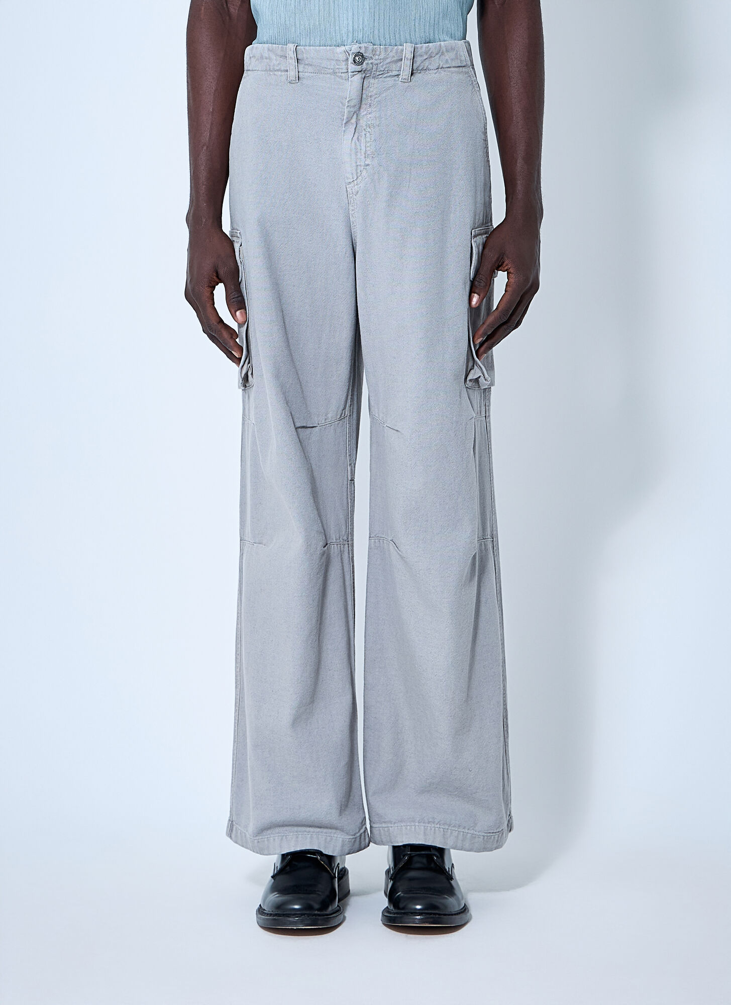 Our Legacy Men Mount Cargo Pants In Grey