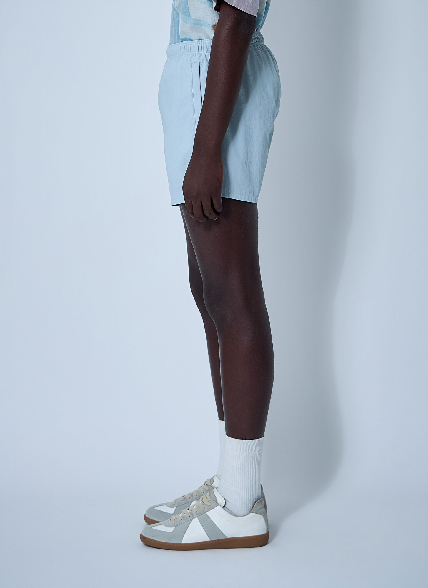  Our Legacy Our Legacy Drape Tech Shorts - Mann Shorts Blue Eu - 52 