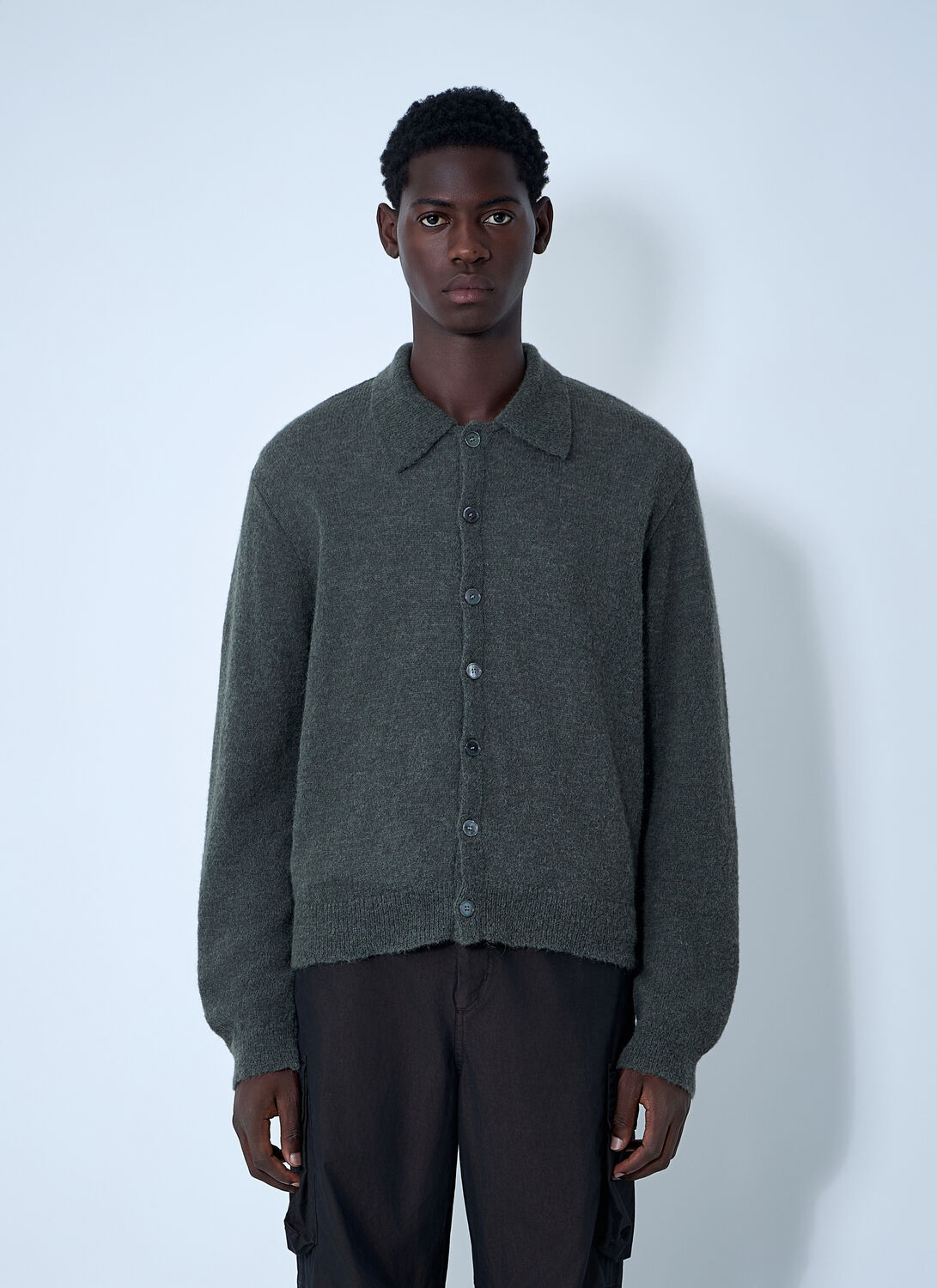 Our Legacy Men Evening Polo Shirt In Green