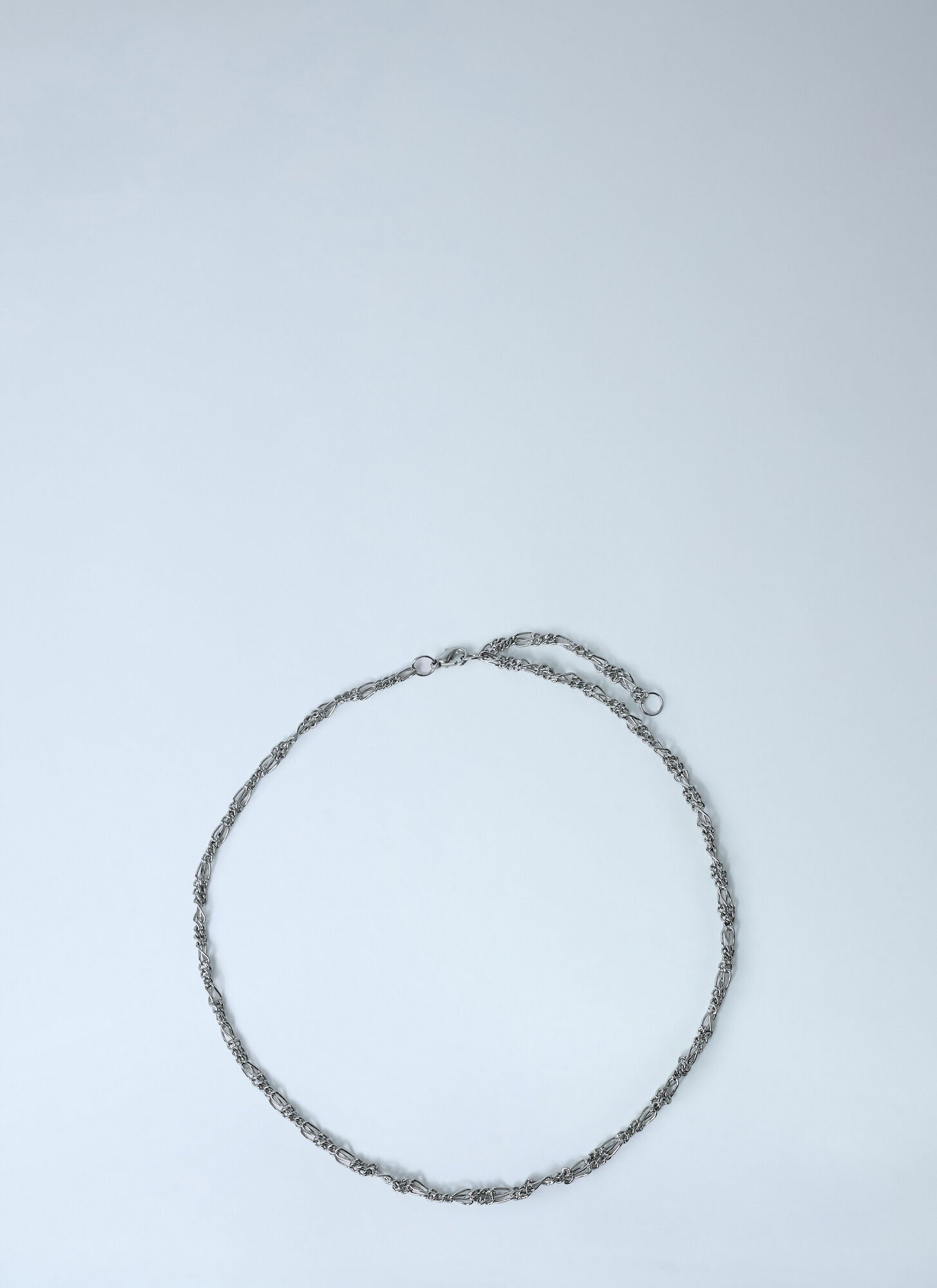 Our Legacy Barbwire Necklace In Silver