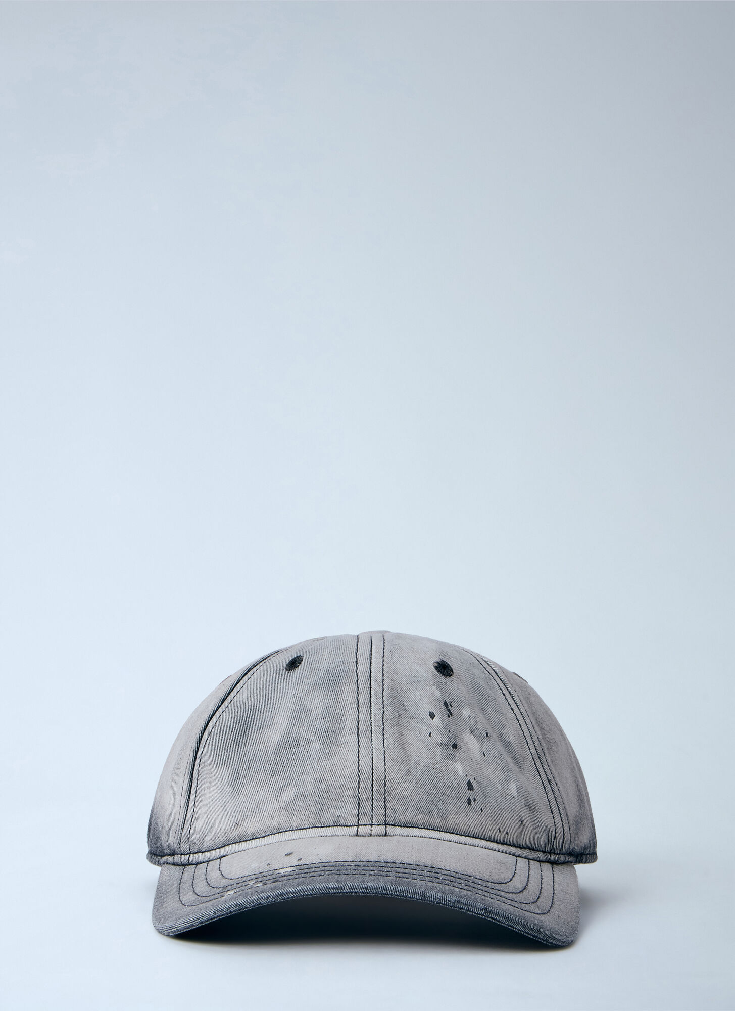 Our Legacy Men's Grey Ballcap Octo Wash - Man Hats One Size