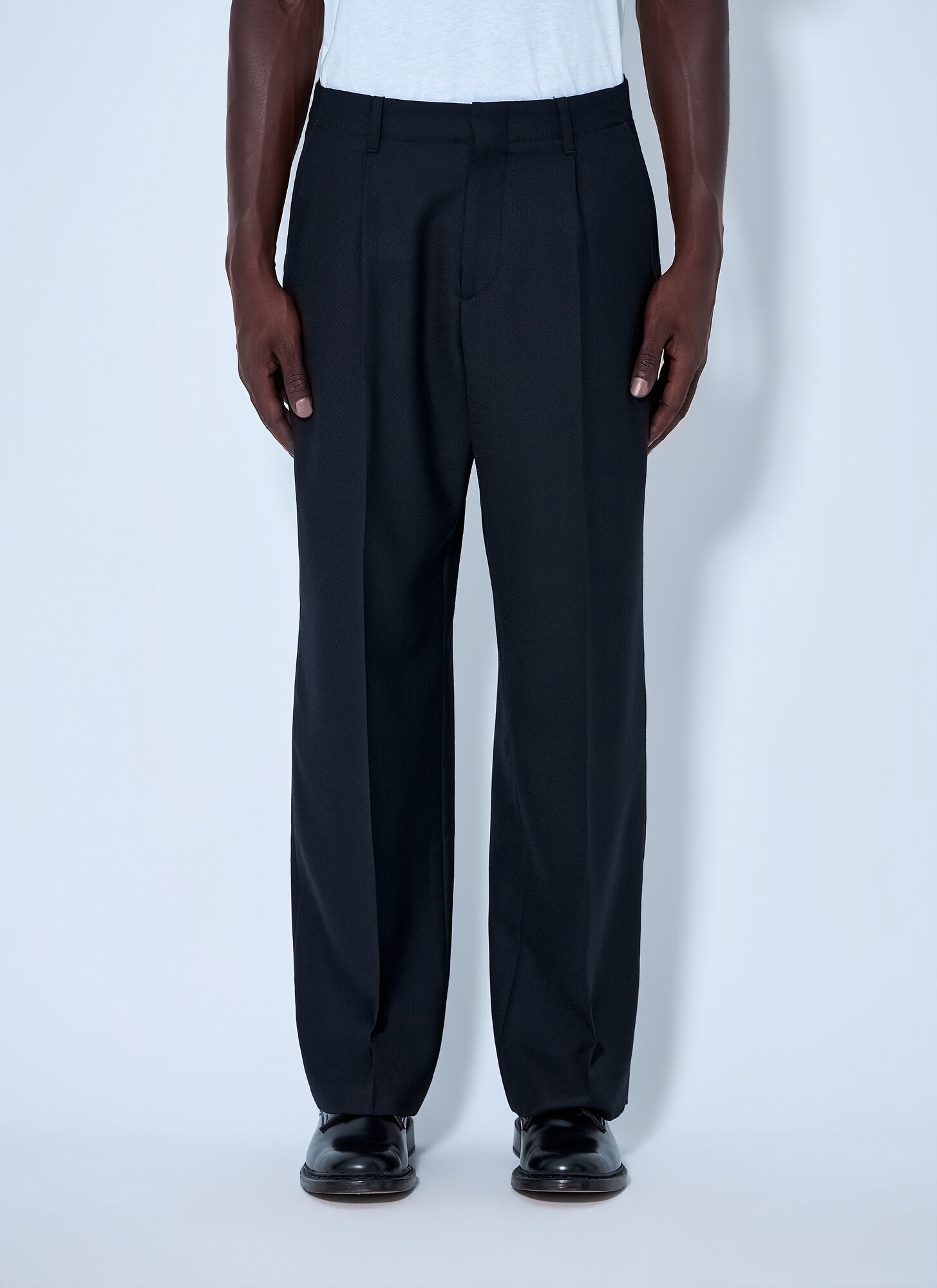 Our Legacy Men's Black Borrowed Chinos - Man Pants Eu - 52