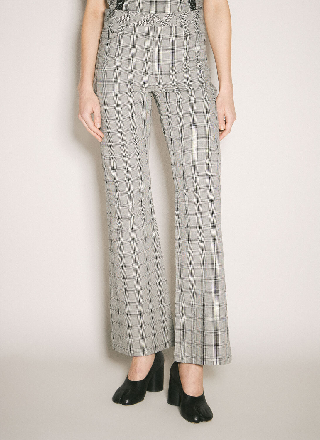Our Legacy Women Moto Cut Pants In Grey