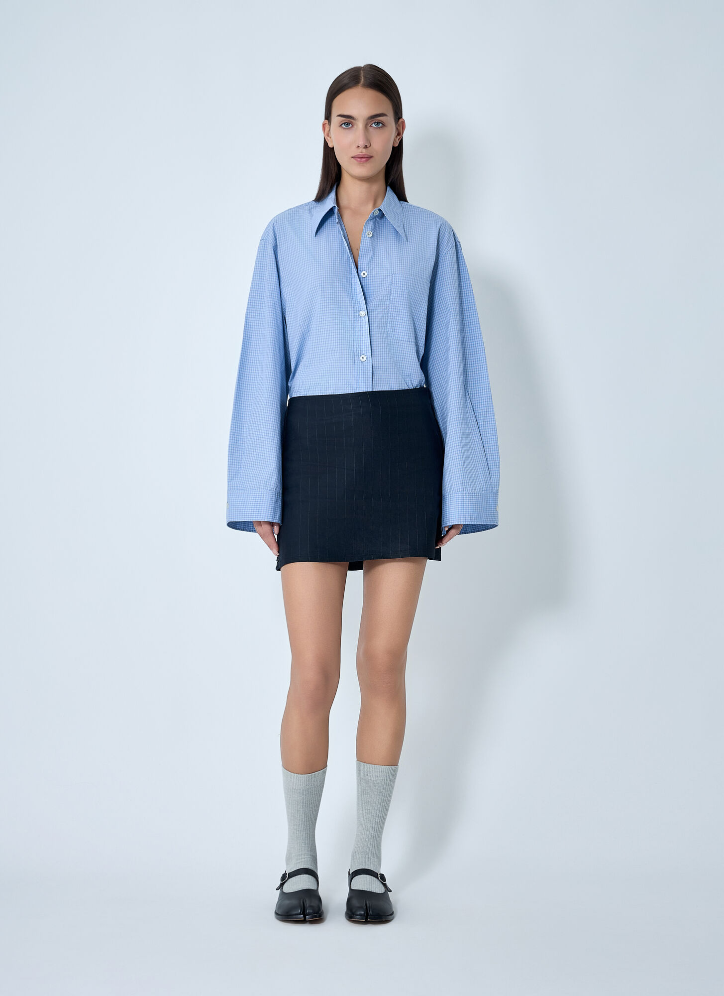  Our Legacy Our Legacy Balloon Shirt - Frau Hemden Light Blue Fr - 34 