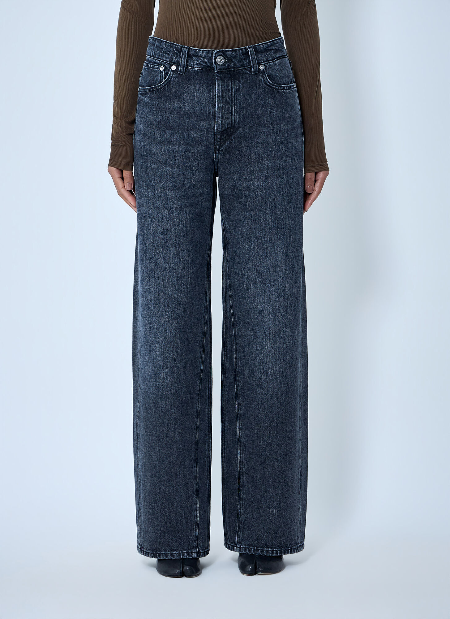 Our Legacy Women's Grey Trebel Cut Jeans - Woman Jeans 28