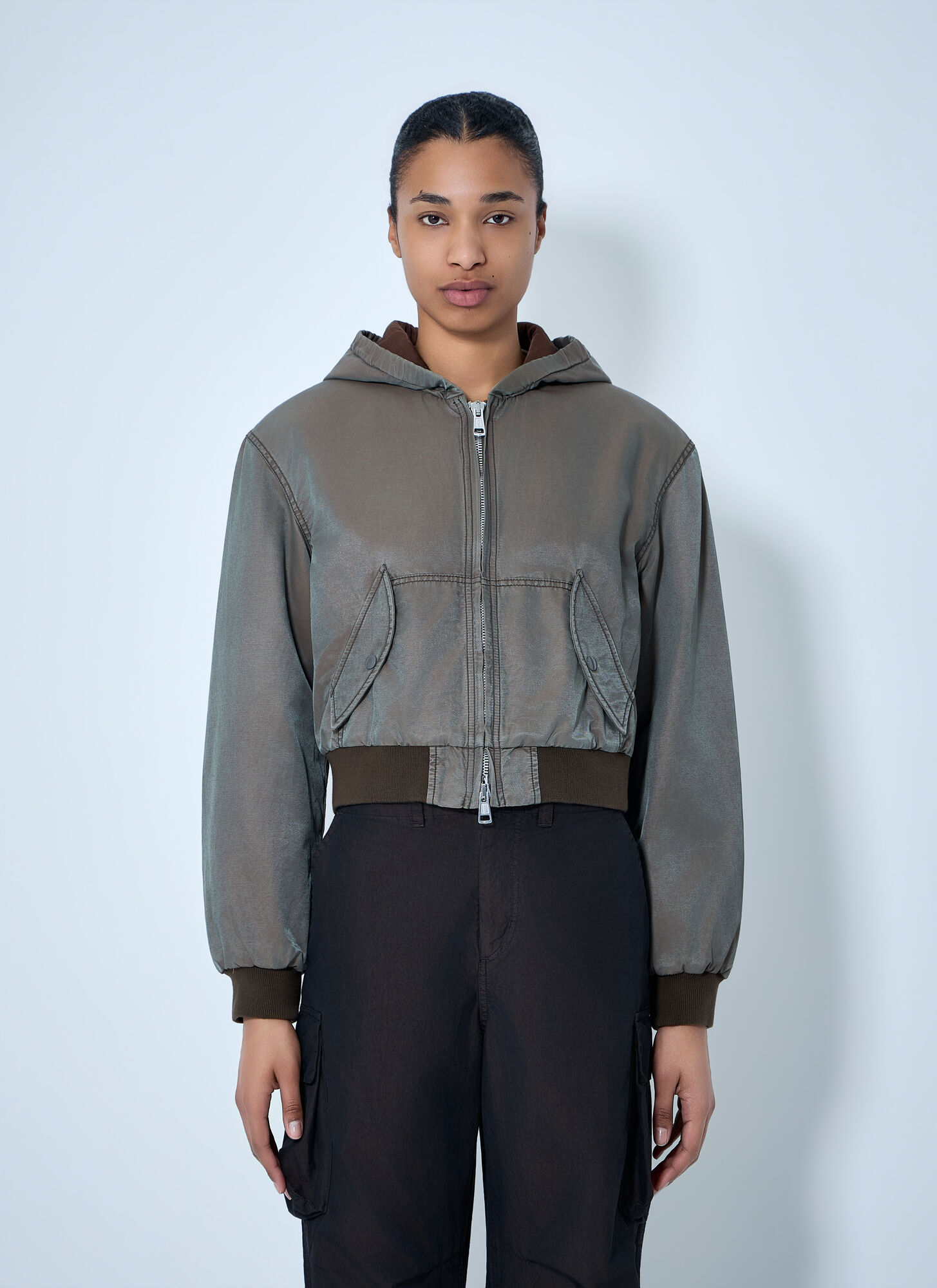 Our Legacy Women's Khaki Coastal Jacket - Woman Jackets Fr - 38
