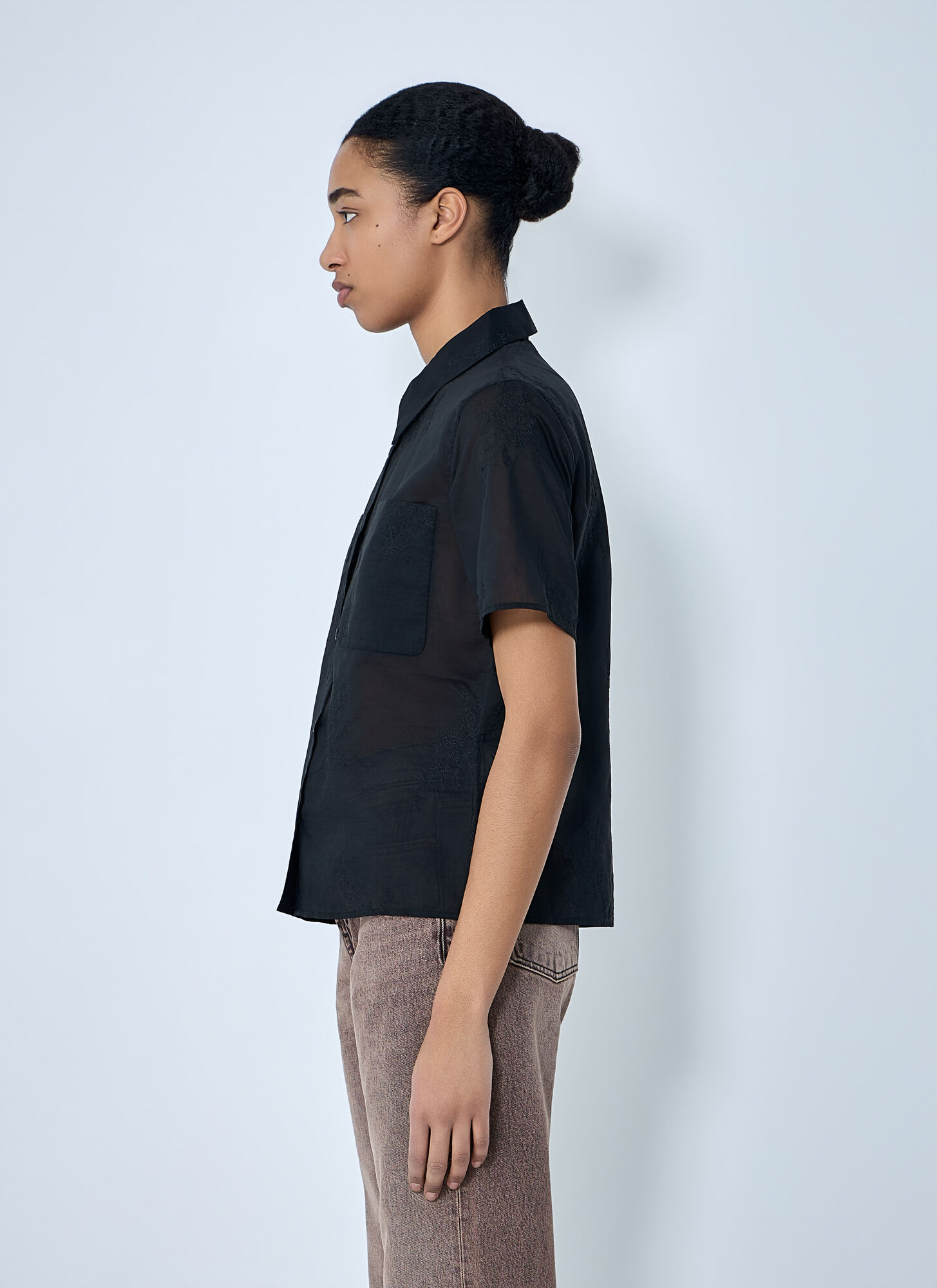  Our Legacy Our Legacy X-ray Shirt - Frau Hemden Black Fr - 38 