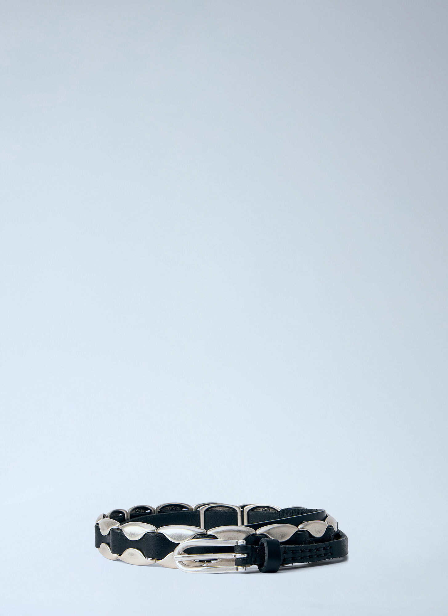 Our Legacy Unisex Black Billow Belt - Belts 100