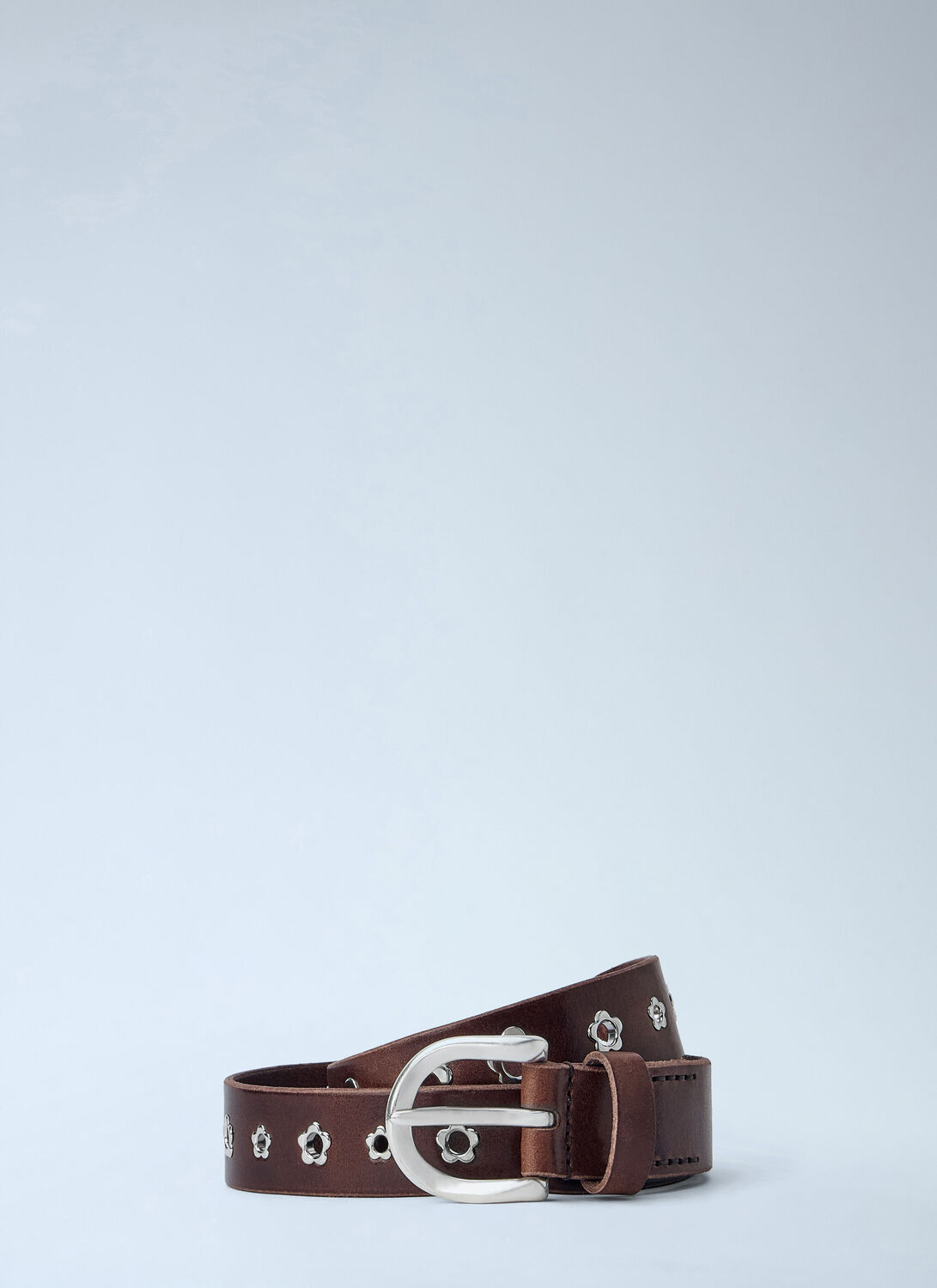 Our Legacy 3.5 Cm Flower Belt In Brown
