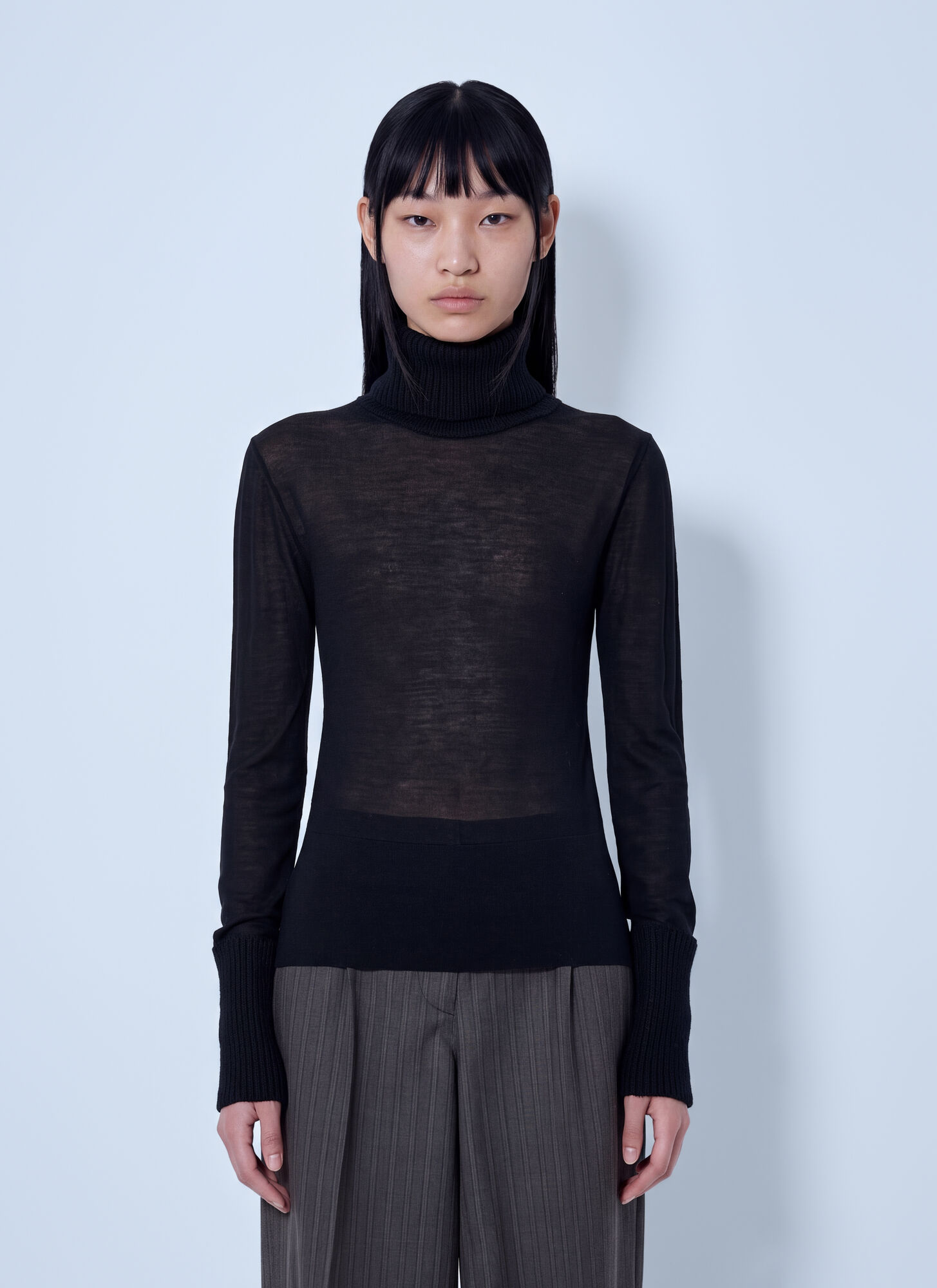 Our Legacy Women's Black Inverse Turtleneck - Woman Tops Fr - 34