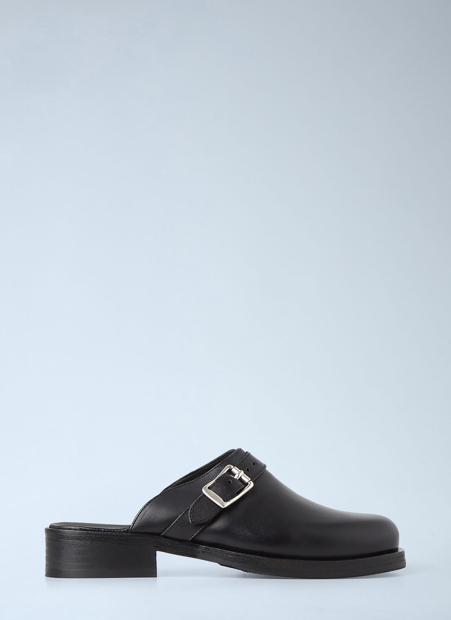 Our Legacy Men's Black Camion Mules - Man Slip Ons Eu - 44