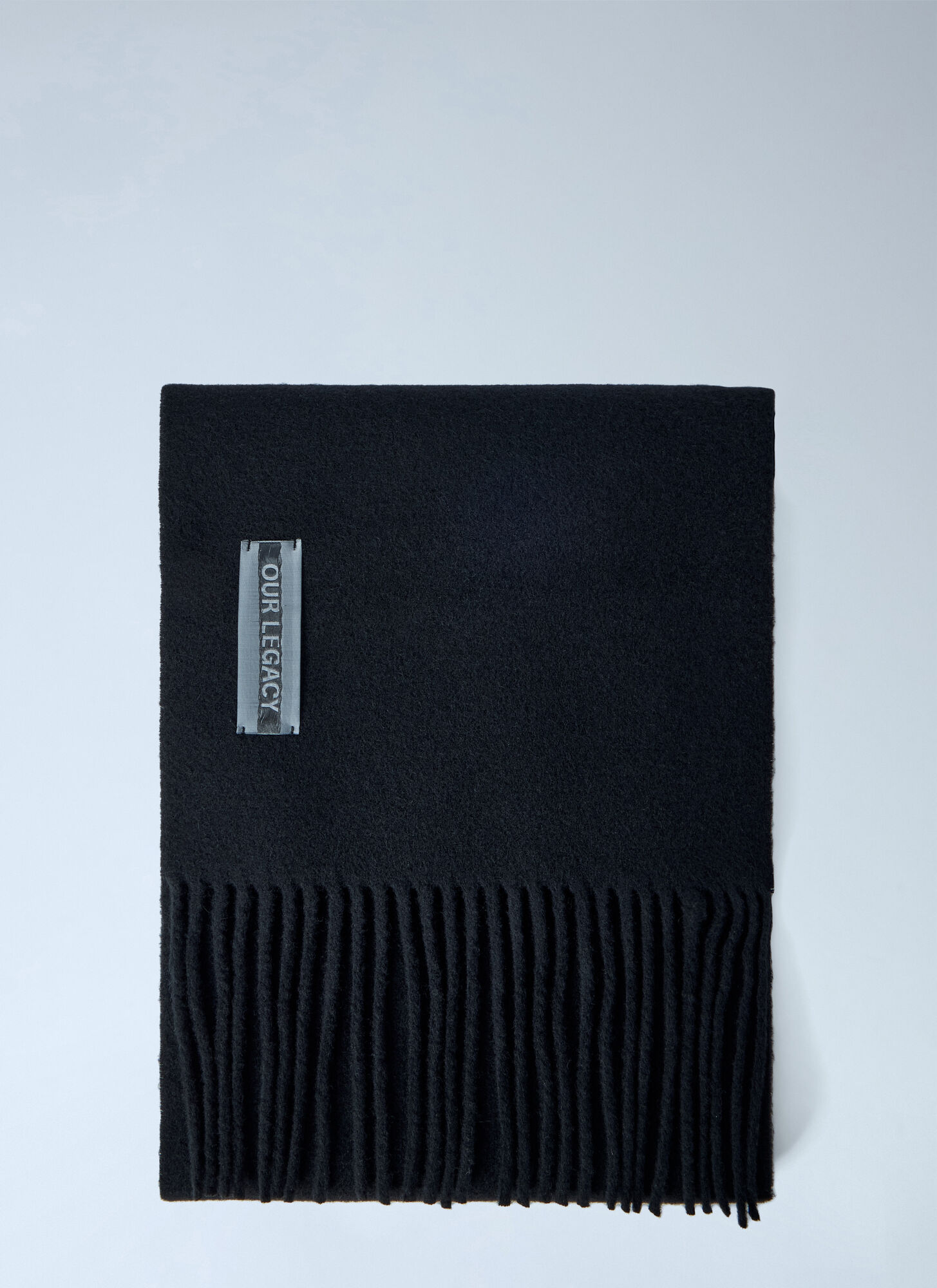 Our Legacy Estate Scarf - Unisex - Winter Scarves - Black - One Size - Accessories - Image 4