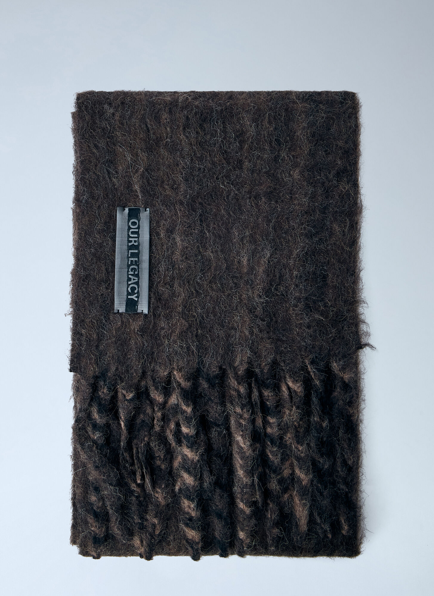 Our Legacy Unisex Brown Scarf "Estate" - Image 3