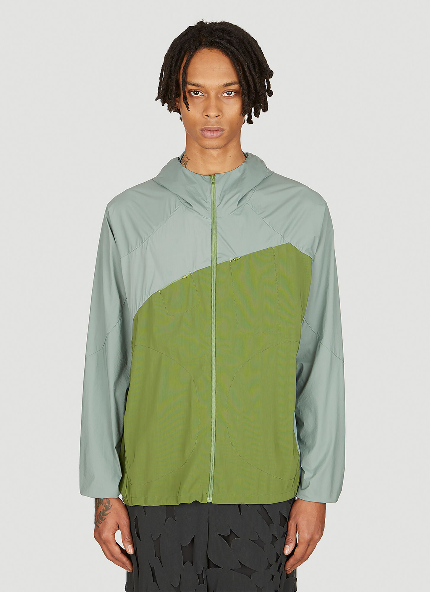 Post Archive Faction (Paf) Men's Green 5.1 Techincal Jacket Center - Man Jackets L