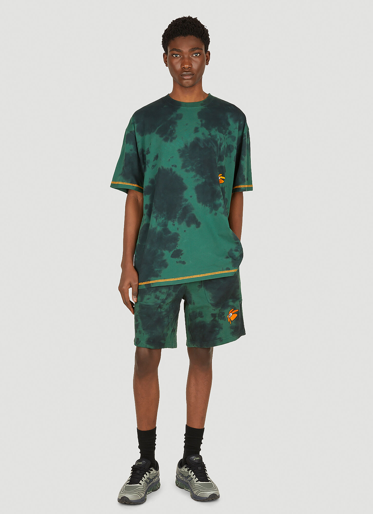 P.a.m. P.a.m. Pond Kombu Hackerz Track Shorts - Mann Shorts Green Xl 