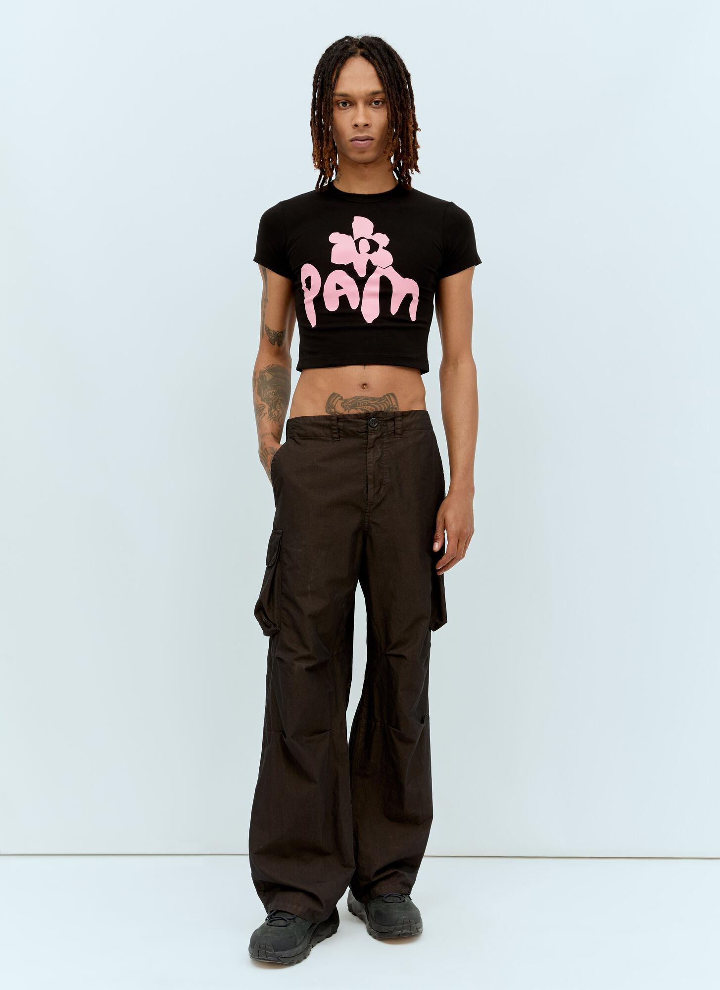  P.a.m. P.a.m. Magic Number Baby T-shirt -  T-shirts Black Xs 