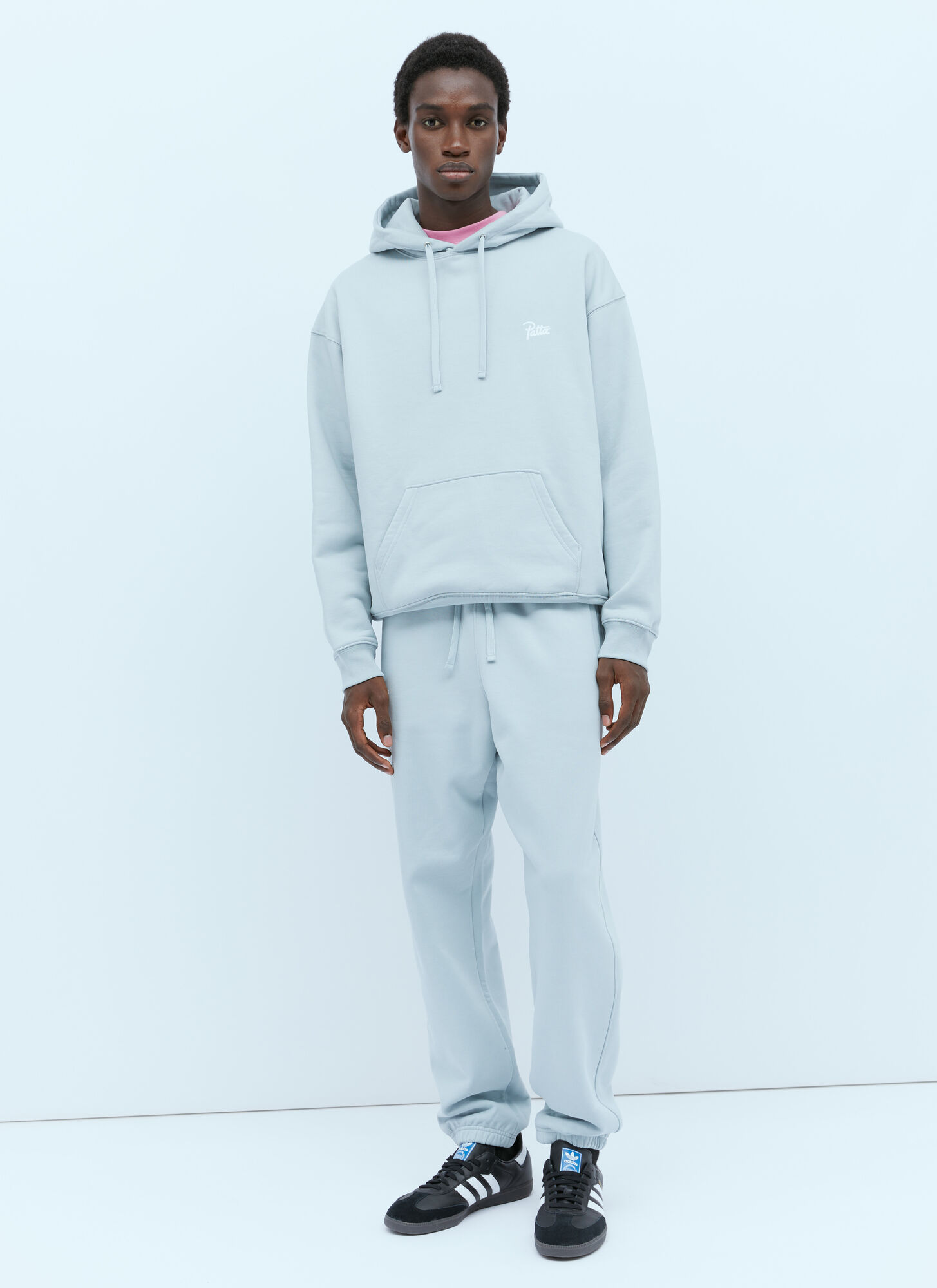  Patta Patta Logo Embroidery Track Pants - Man Track Pants Grey Xl 