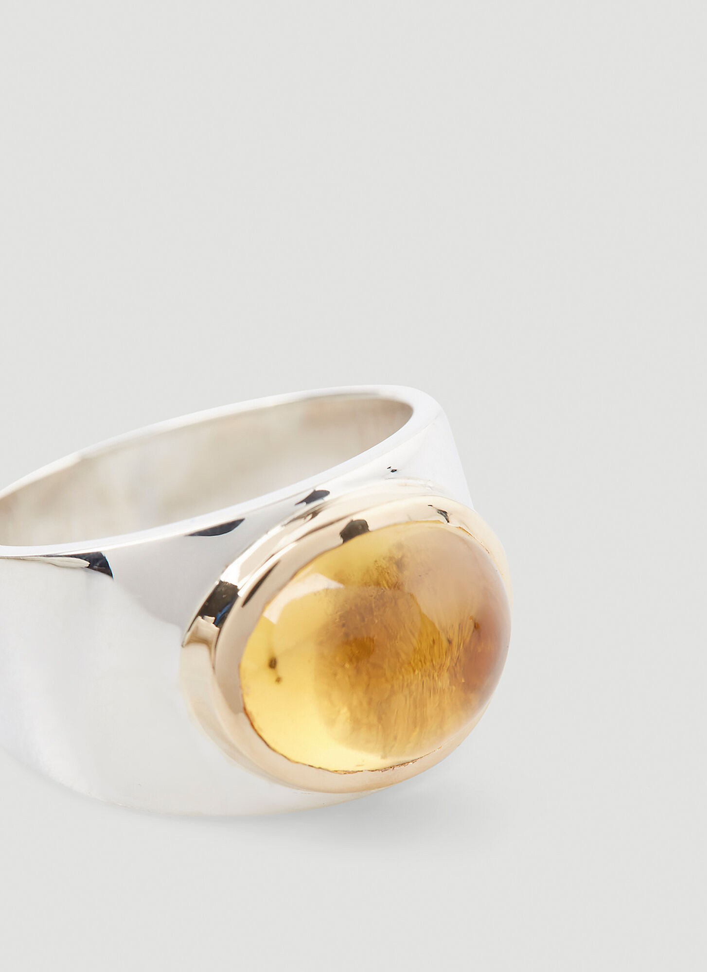  Pearls Before Swine Pearls Before Swine Citrine Ring -  Schmuck Silver Us - 06 