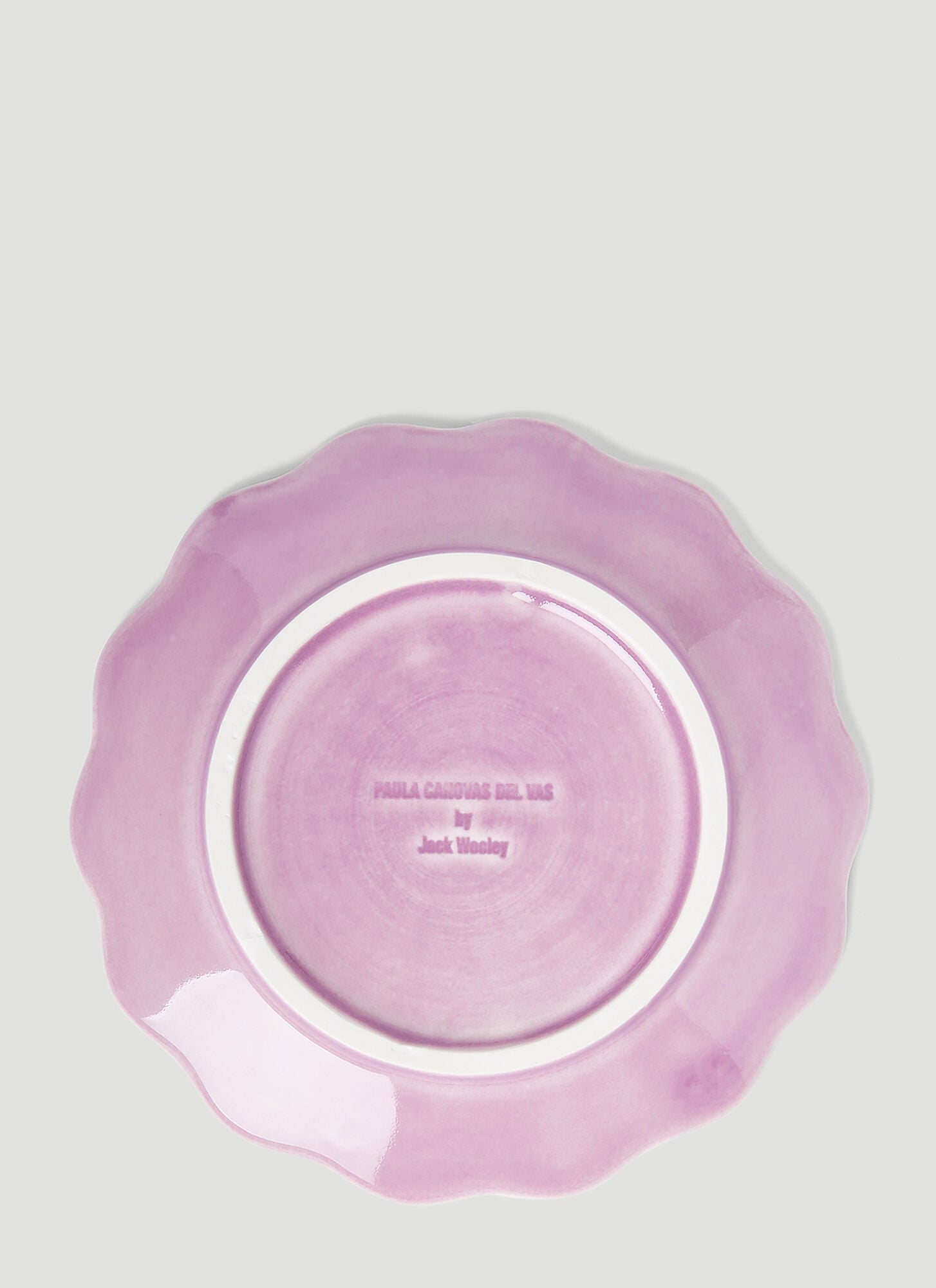  Paula Canovas Del Vas Paula Canovas Del Vas Flower Plate -  Kitchen Pink One Size 
