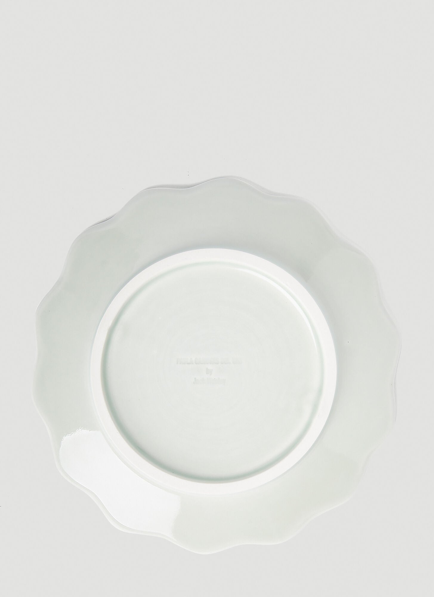  Paula Canovas Del Vas Paula Canovas Del Vas Flower Plate -  Kitchen Green One Size 