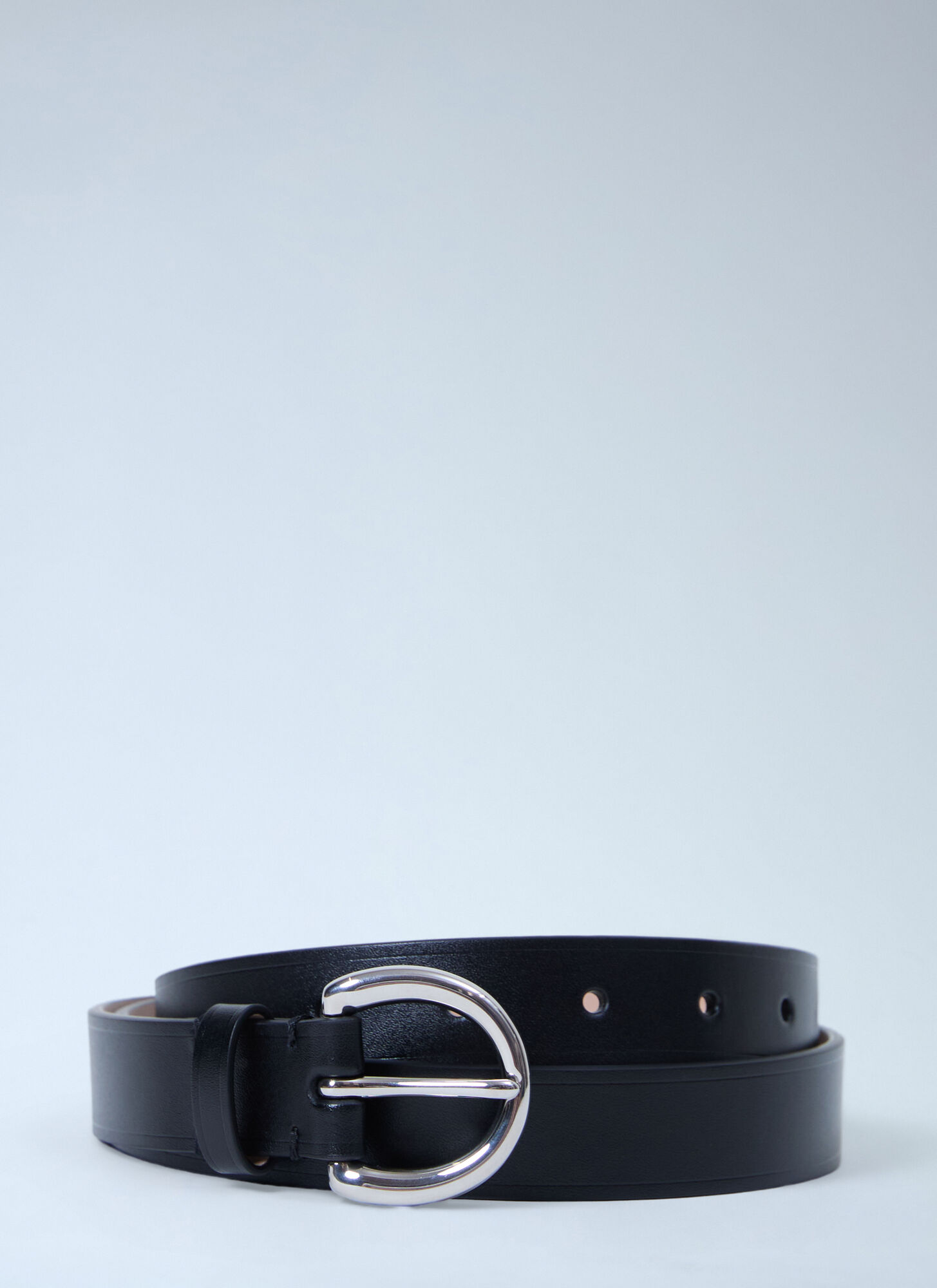 Phoebe Philo Donna Nero - Leather Belt, Size: M - L