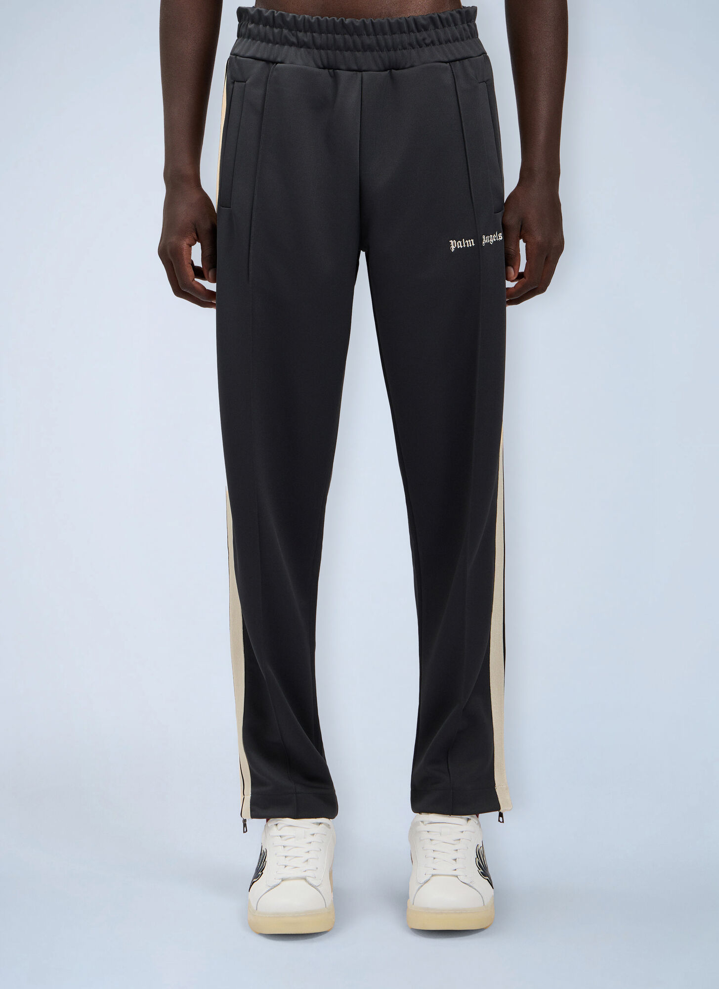 Palm Angels Men's Black Classic Logo Track Pants - Man Track Pants Xs