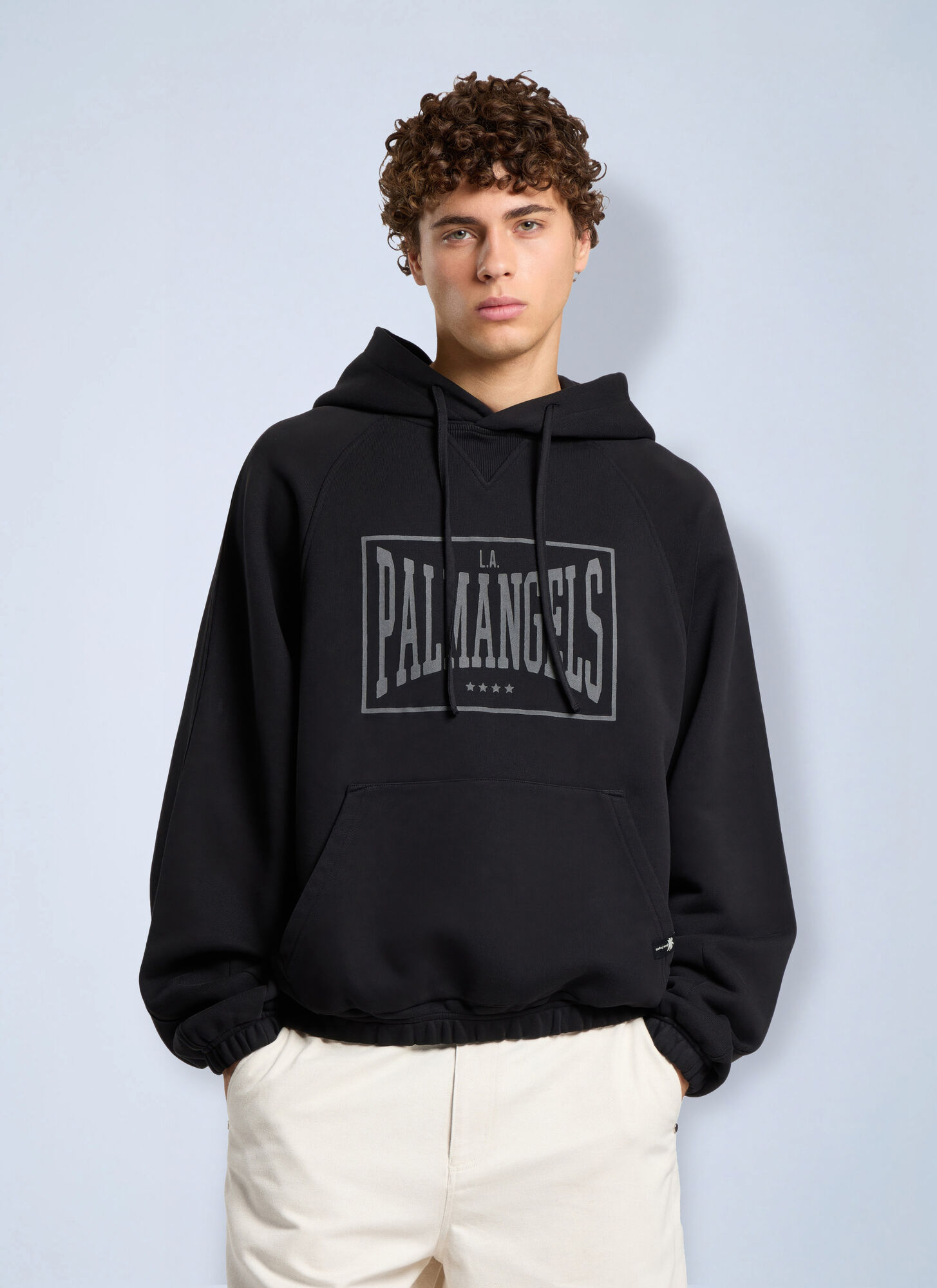 Palm Angels , Hoodies, Male, Black, M, The Hoodie - Image 3