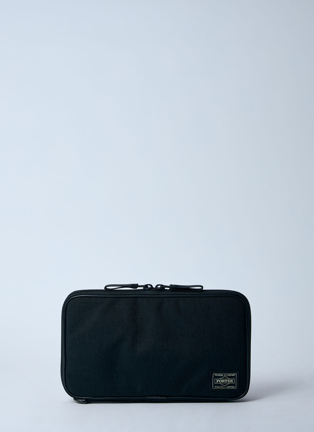 Porter-yoshida & Co Hybrid Travel Pouch In Black