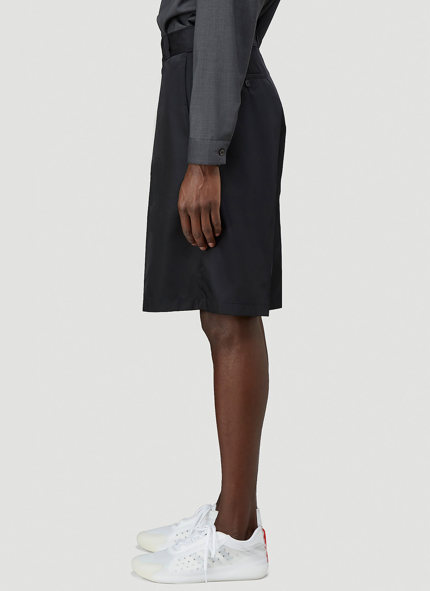  Prada Prada Re-nylon Bermudas - Mann Shorts Black It - 48 