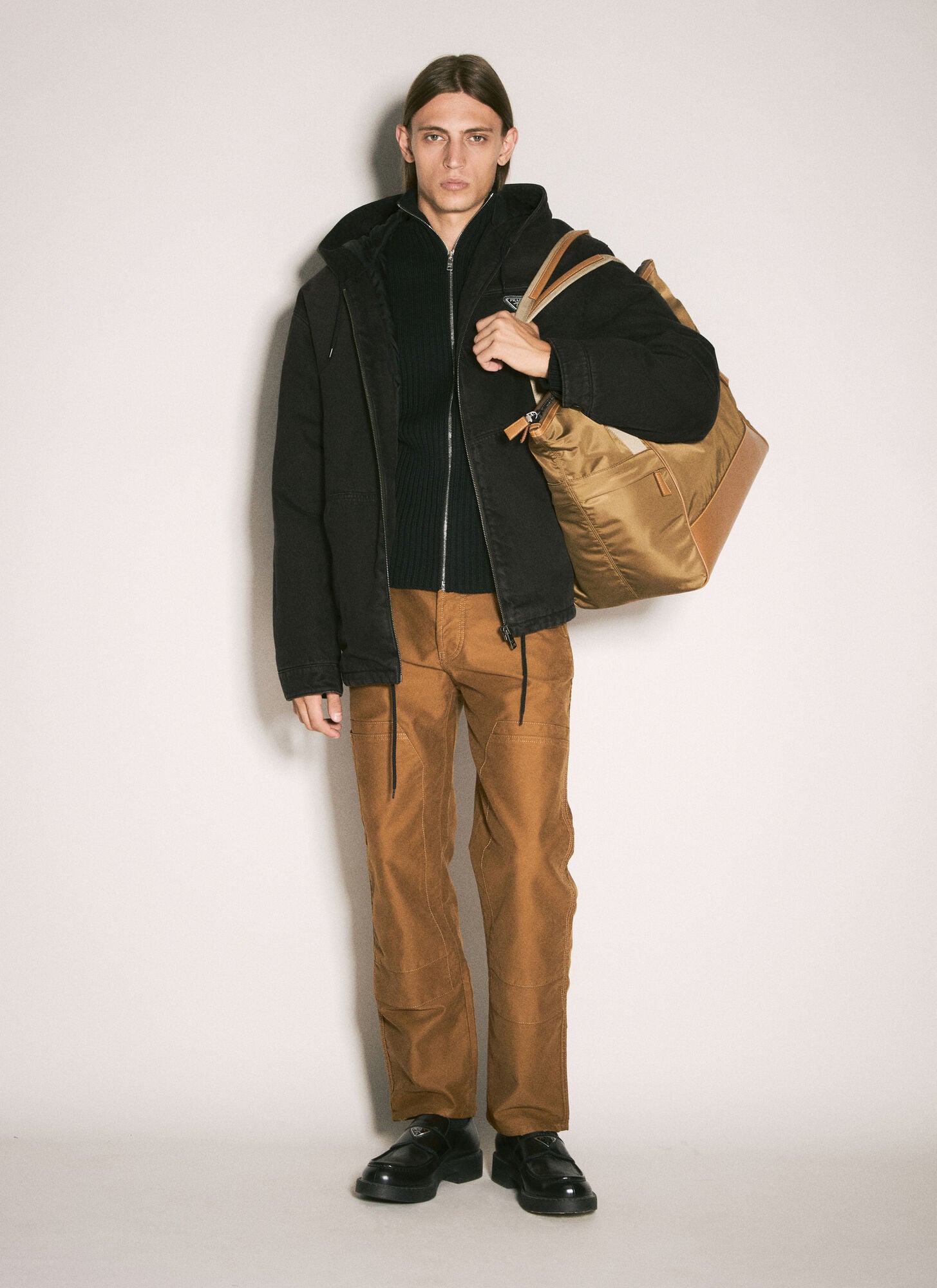 Prada Prada Moleskin Cargo Pants - Mann Hosen Brown 34 