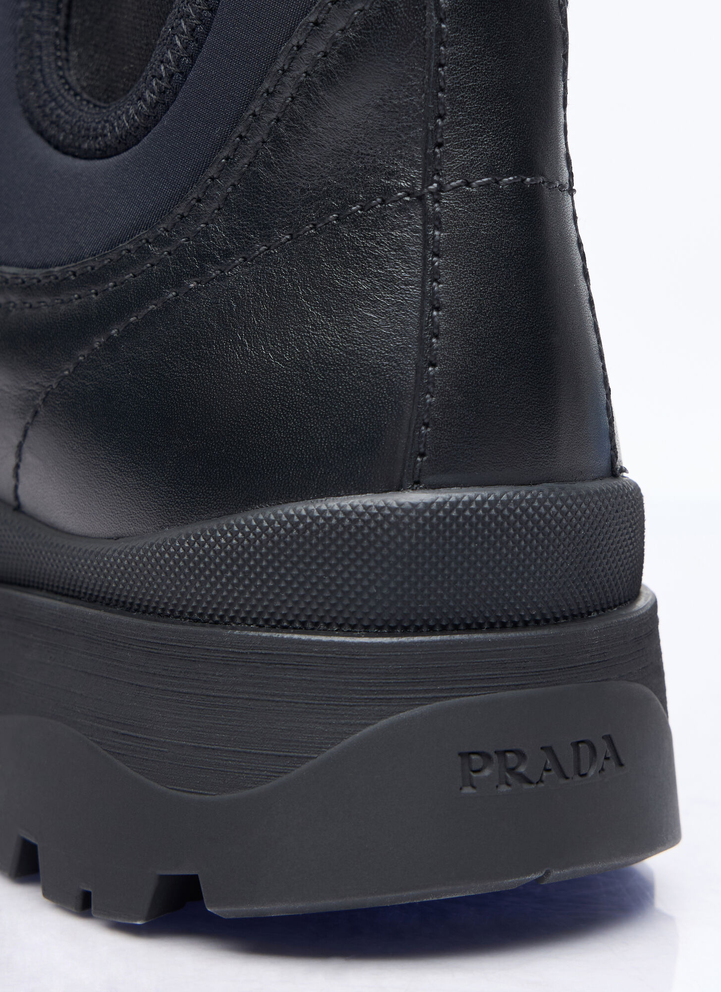  Prada Prada Blixxen Boots - Mann Stiefel Black Uk - 11 