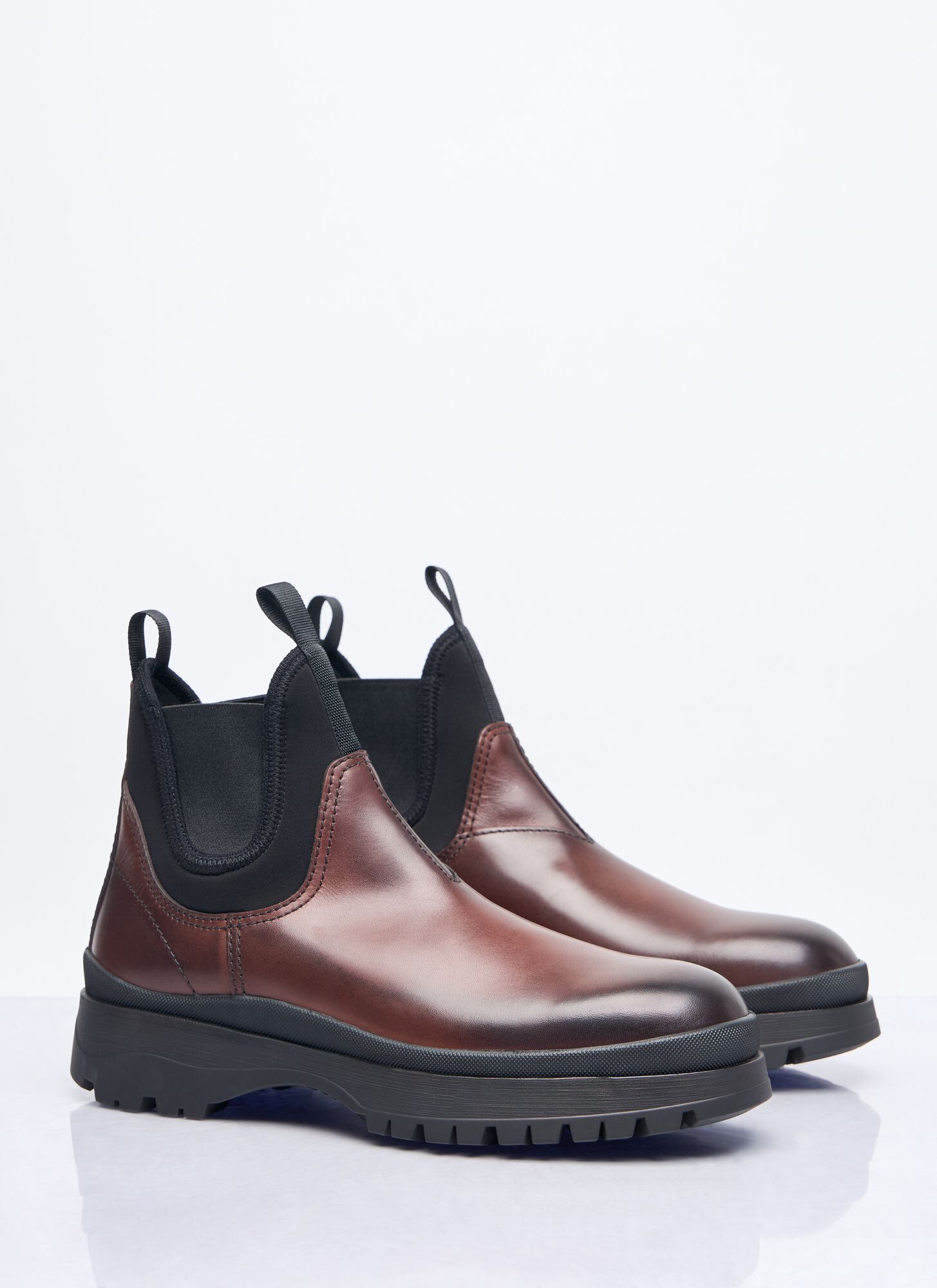  Prada Prada Blixxen Boots - Man Boots Brown Uk - 08 
