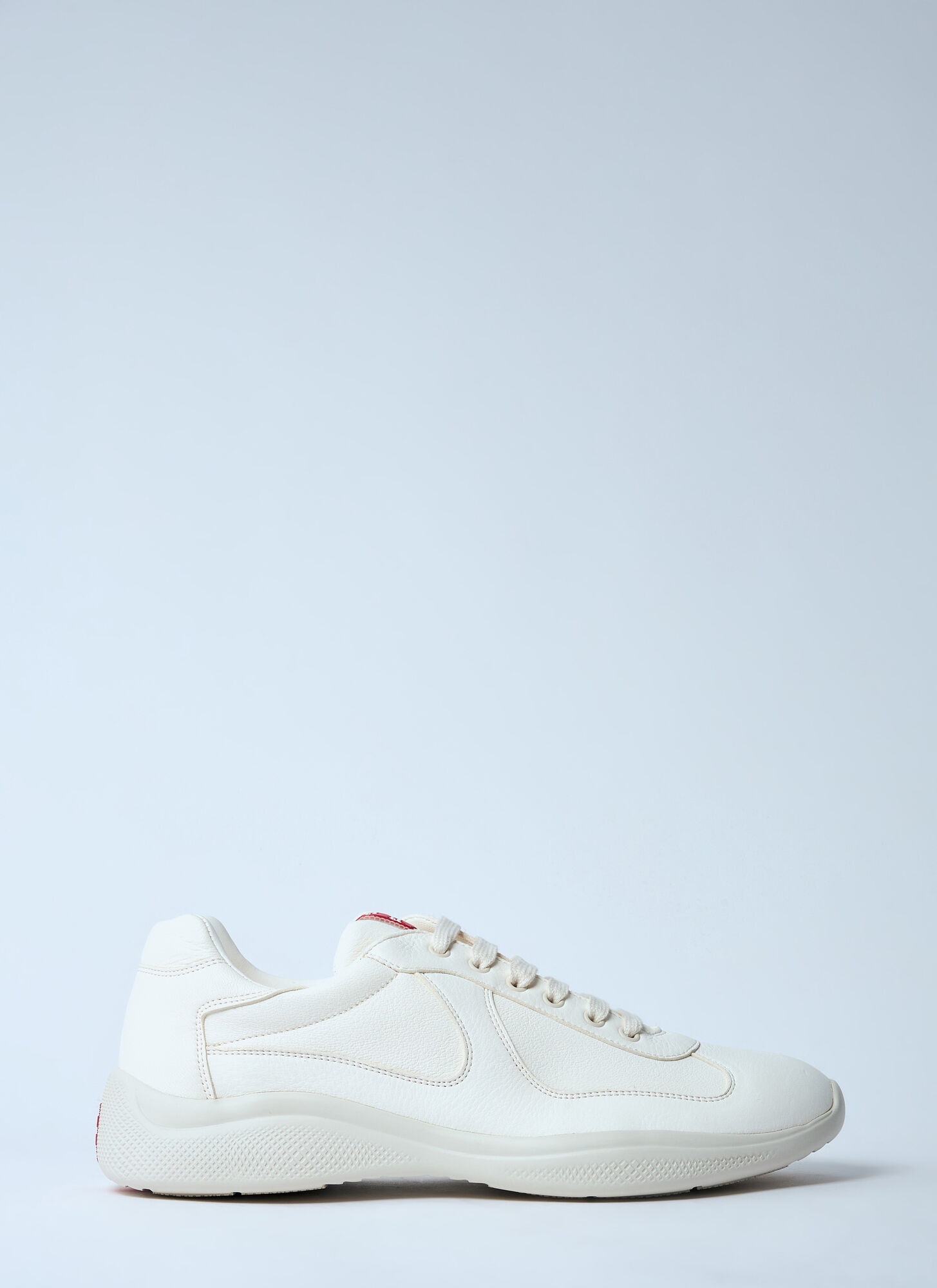 Prada "america's Cup" Sneakers In White