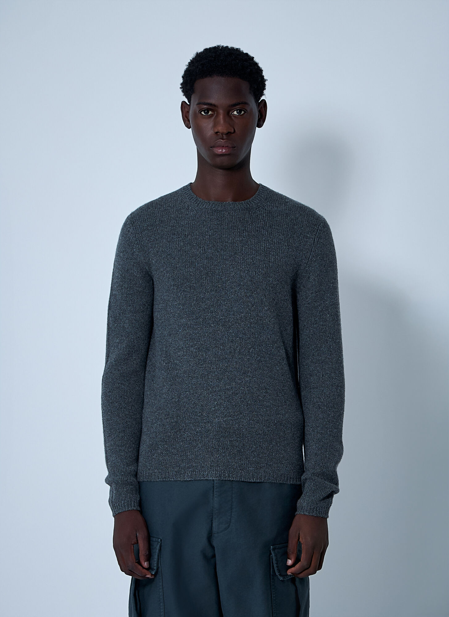 Prada Men's Navy Cashmere Sweater - Man Knitwear 48